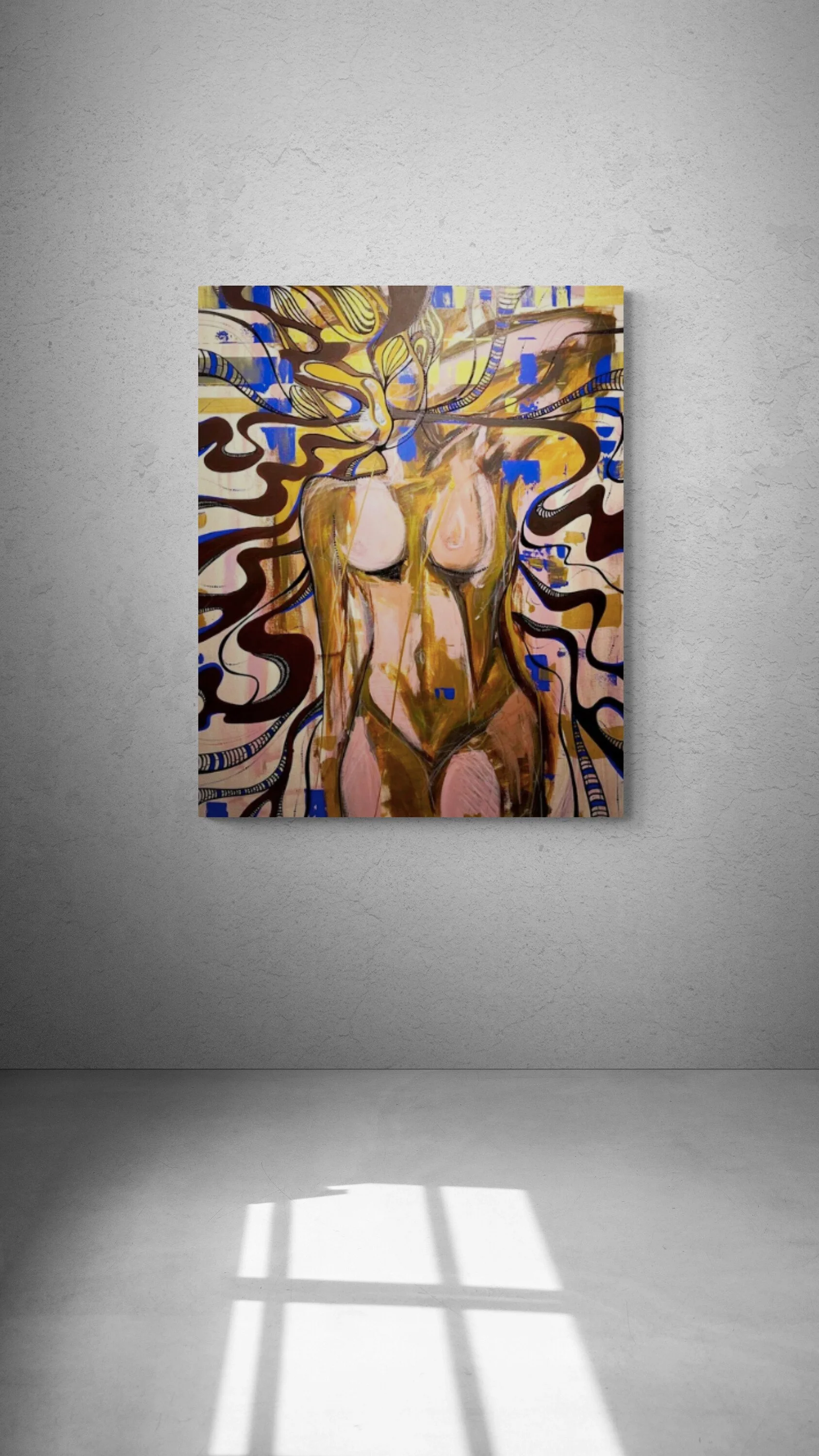 SELF PORTRAIT?
100CM X 80CM
ACRYLIC ON CANVAS - 2024
$ 650