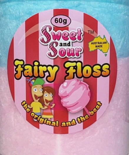 Fairy Floss Pink and Blue 60g