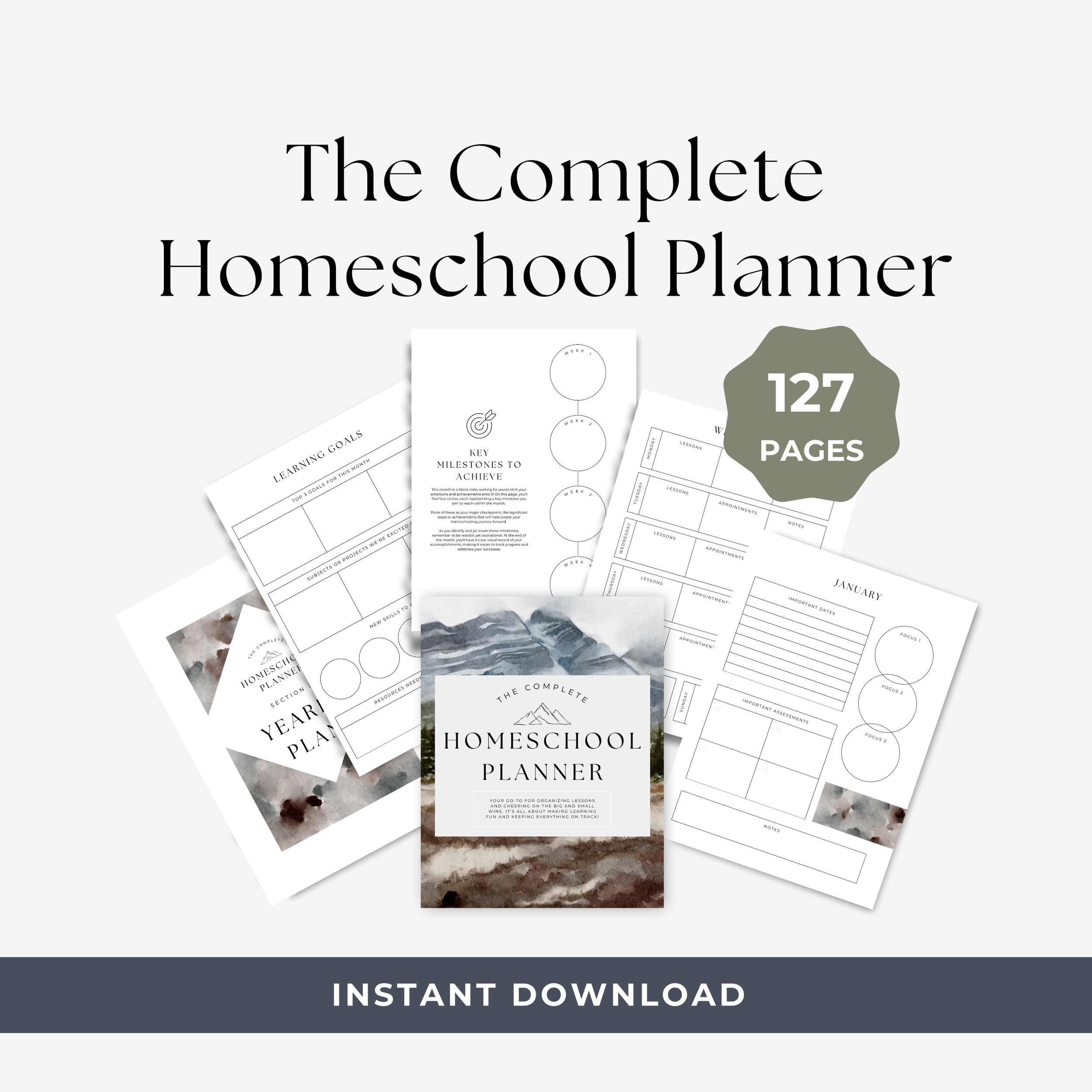 The Complete Homeschool Planner