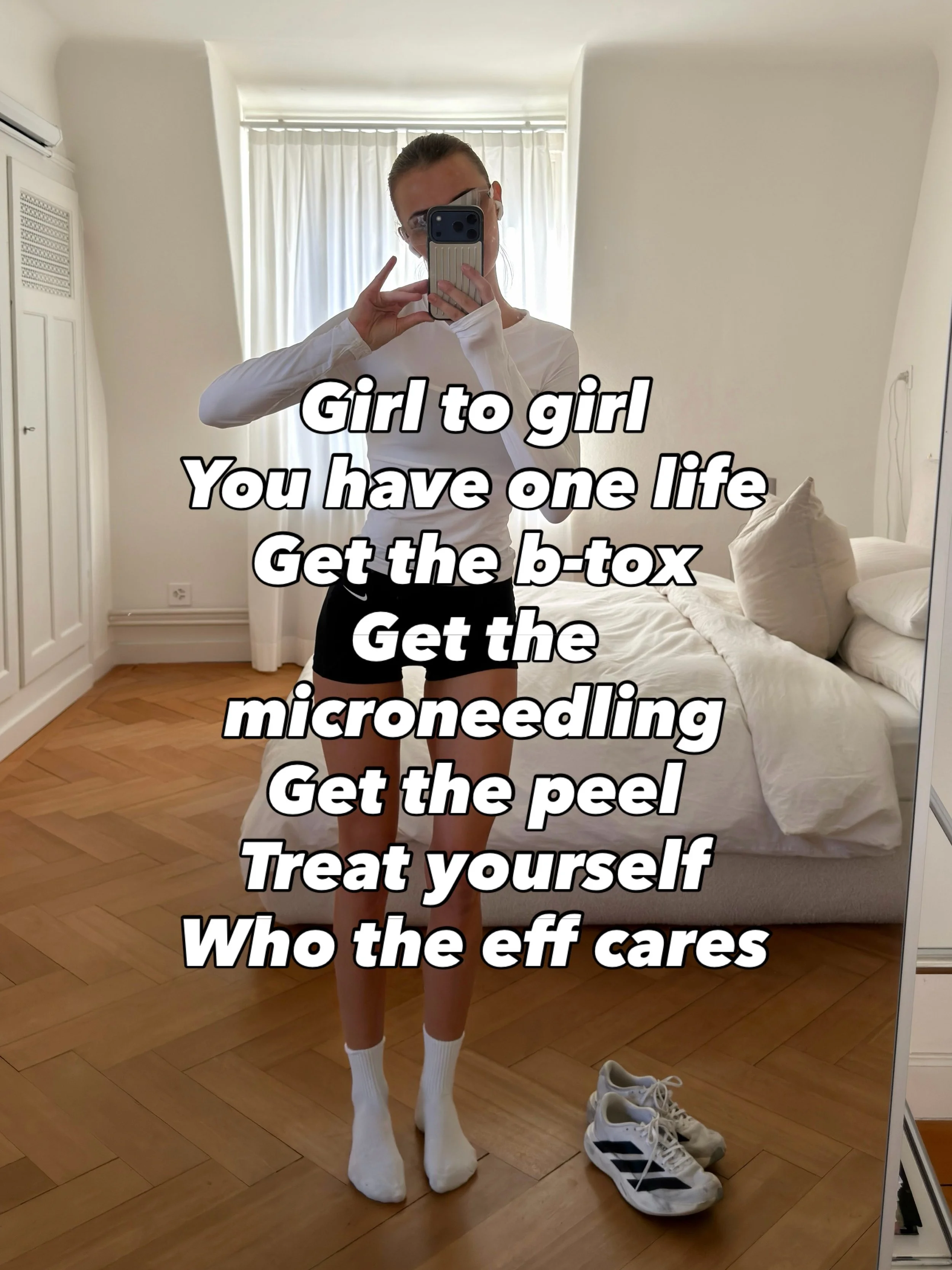 Girl, we need to talk..