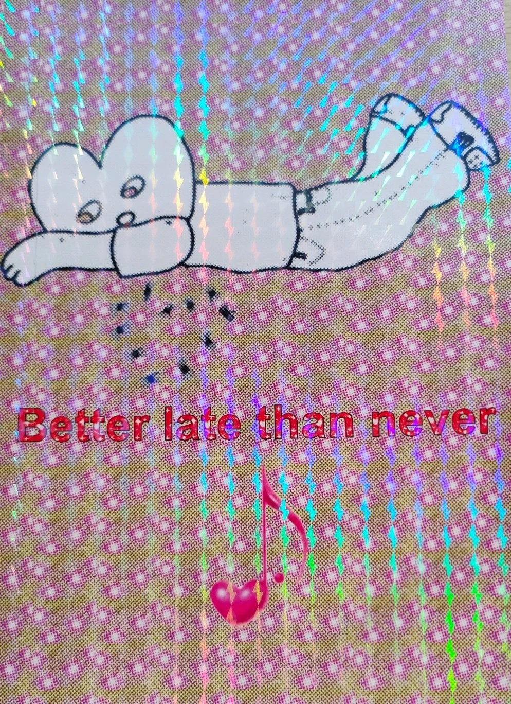 Better late than never zine