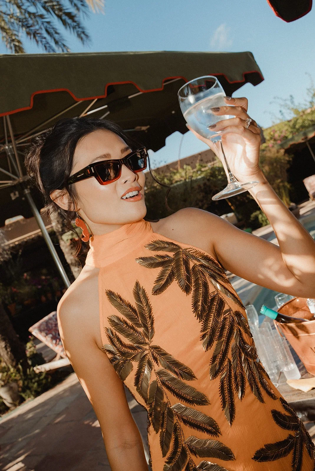 Sunset pre-wedding welcome party at Raco Ibiza, destination wedding weekend