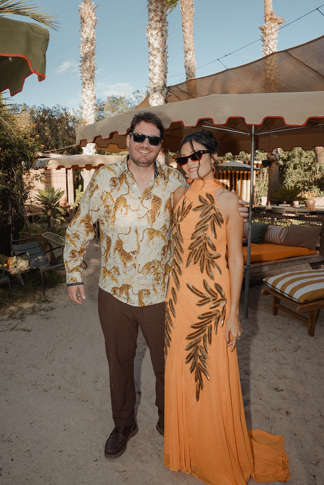 Sunset pre-wedding welcome party at Raco Ibiza, destination wedding weekend