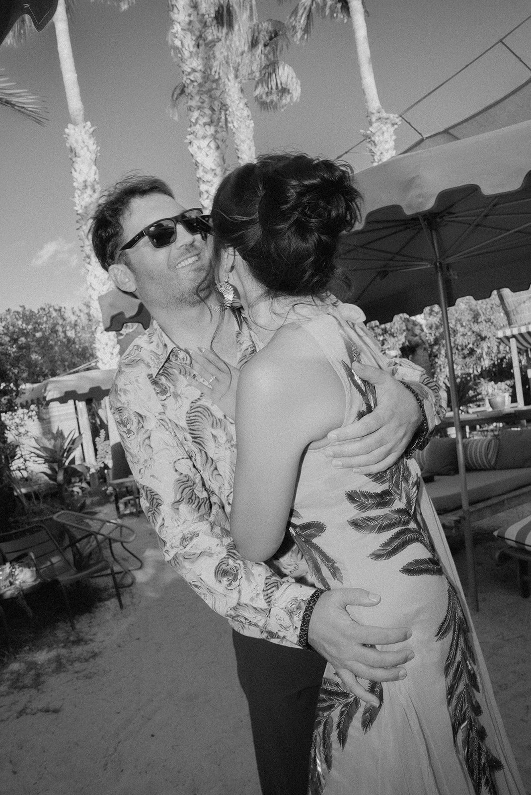 Sunset pre-wedding welcome party at Raco Ibiza, destination wedding weekend