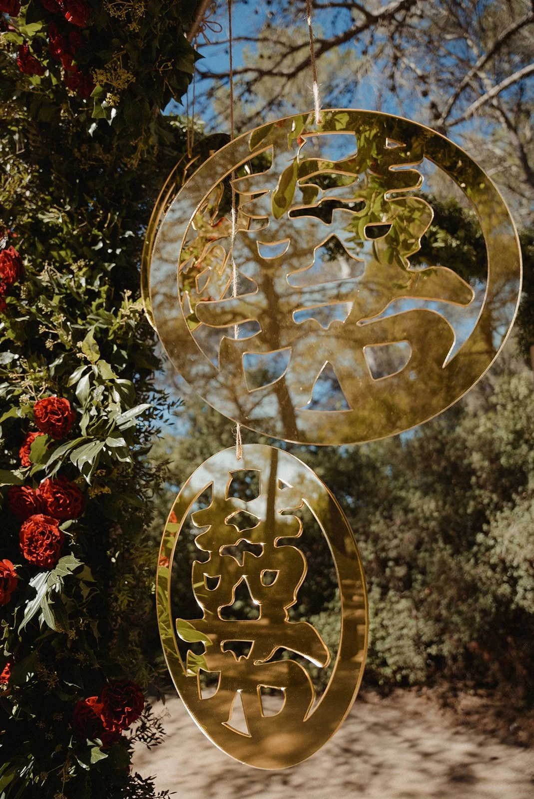 Traditional Chinese tea ceremony at luxury Ibiza wedding