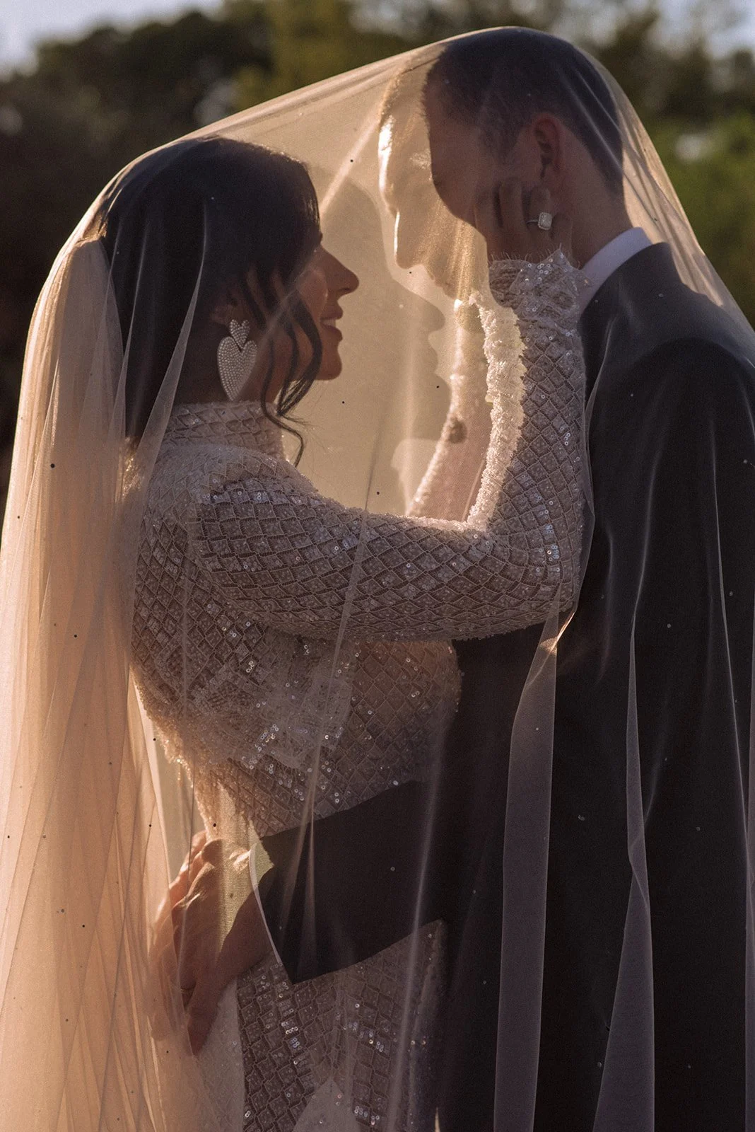 Couple shots at dusk, golden hour light at Ca Na Xica Ibiza