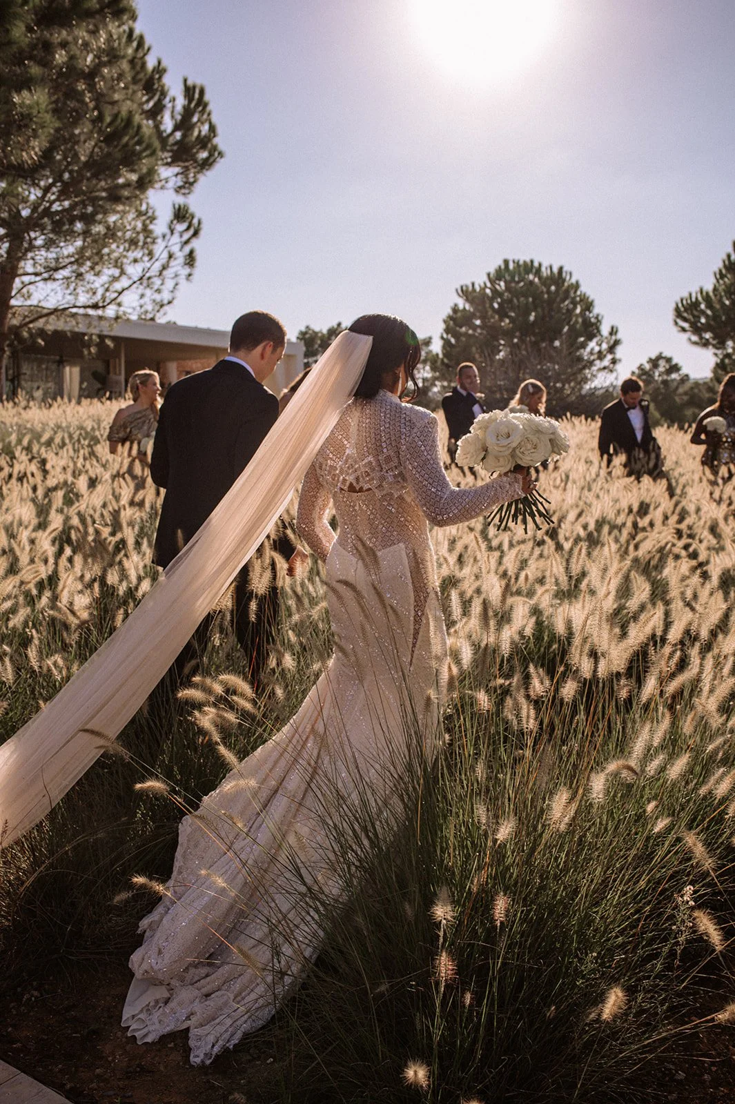 Couple shots at dusk, golden hour light at Ca Na Xica Ibiza
