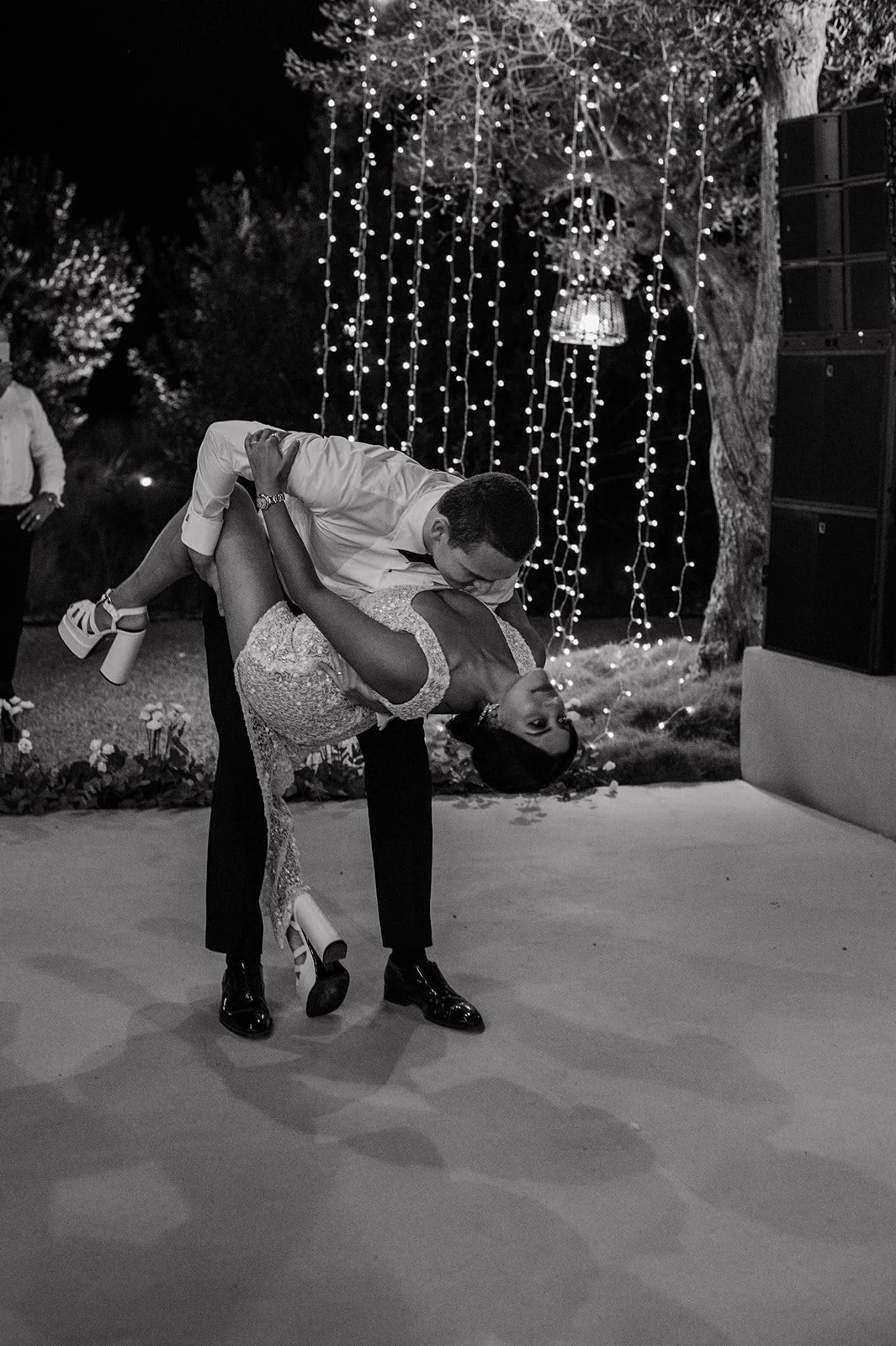 Epic first dance luxury Ibiza wedding reception