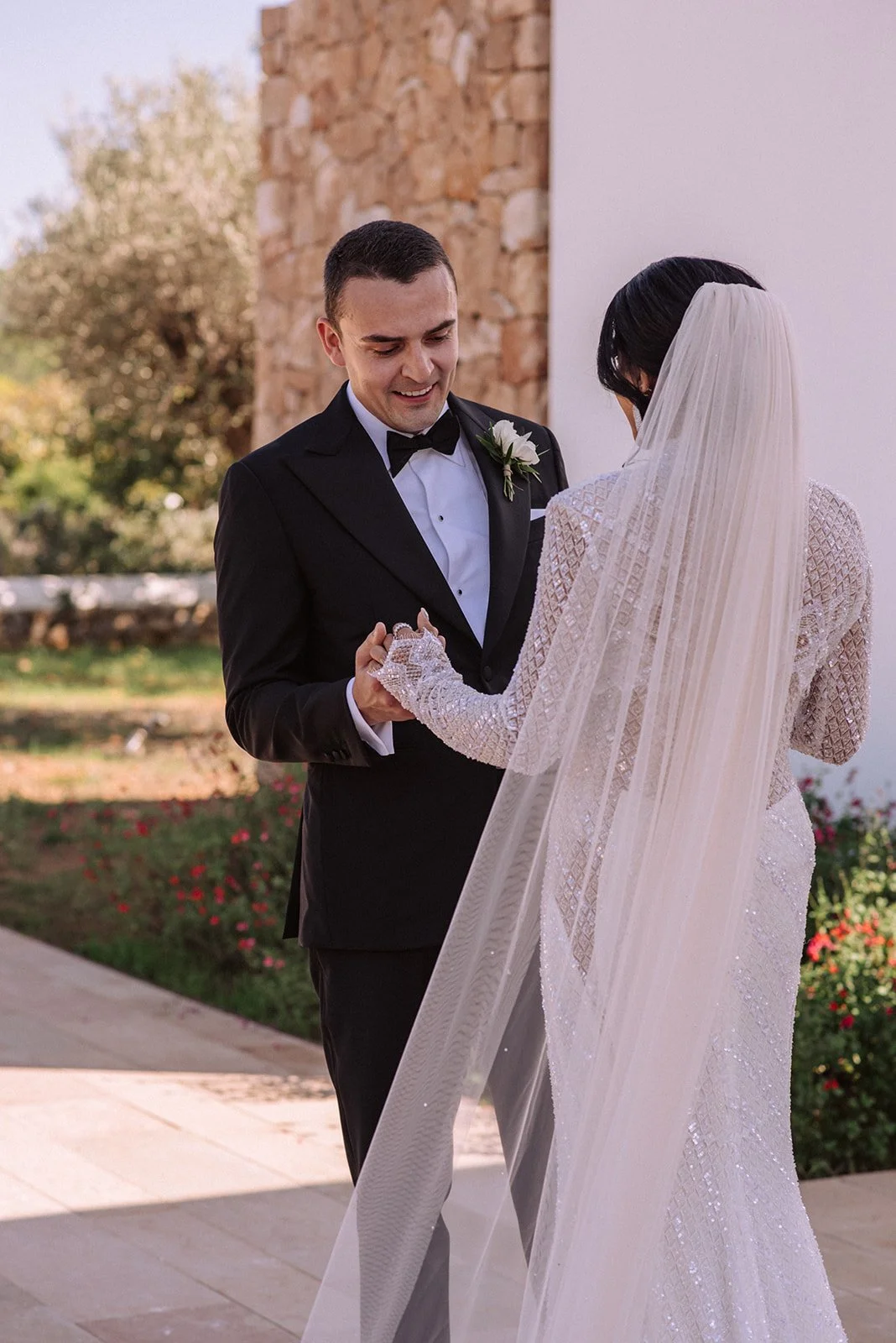 Couple Shots, Modern luxury wedding at Ca Na Xica estate, Ibiza countryside