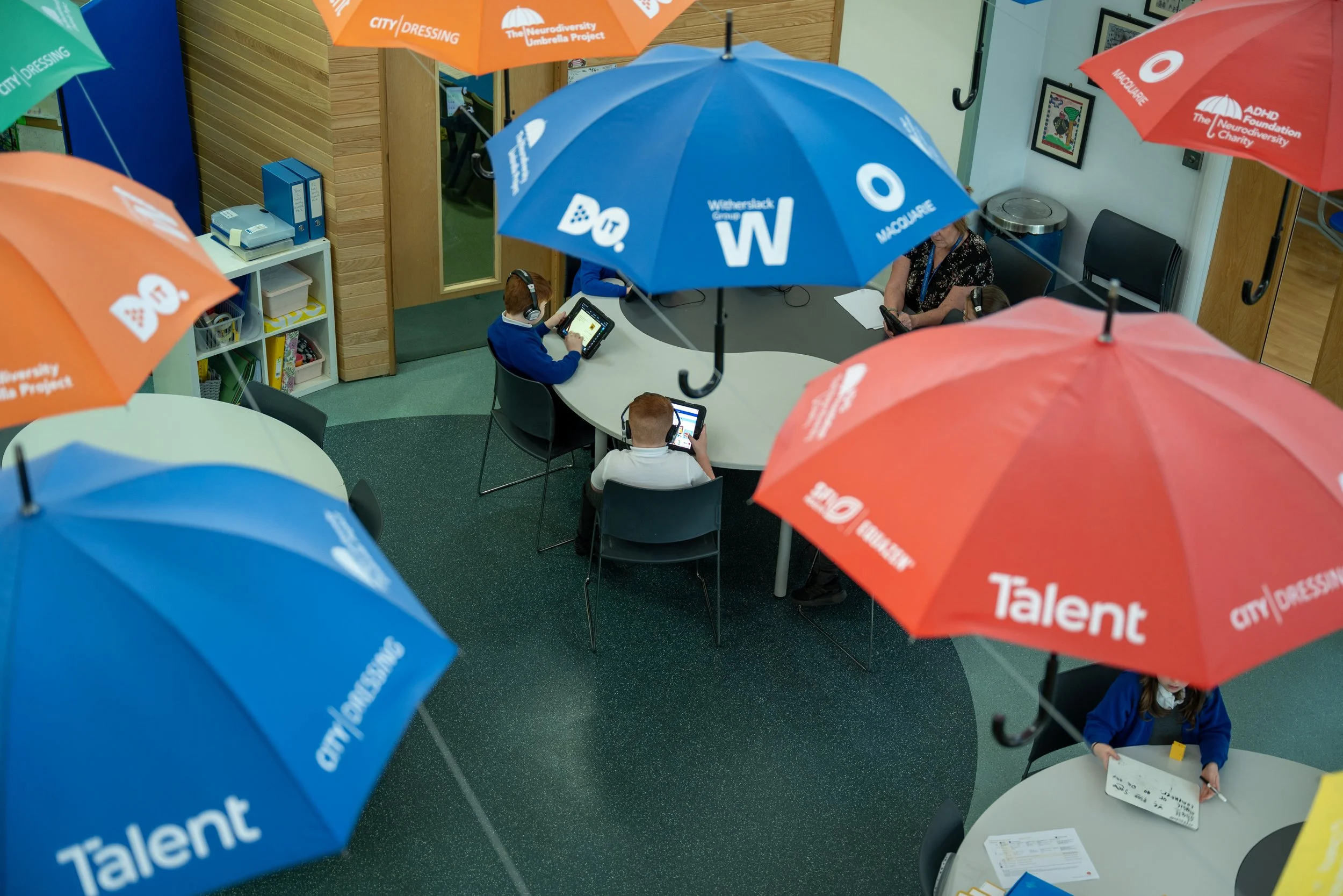 Image from a school concourse for a school website banner, taken by Racing Snake Media.