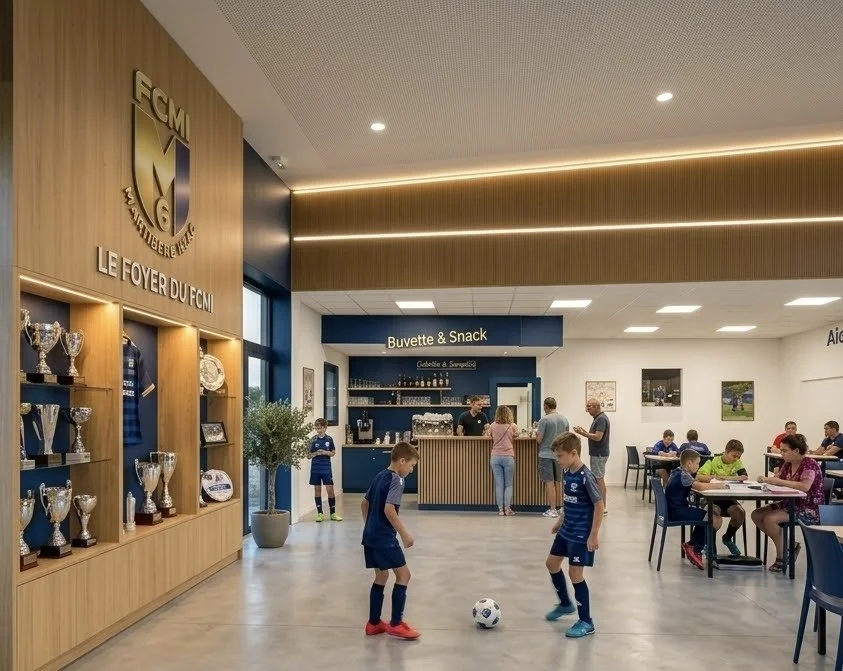 LE FOYER DU FCMI OUVRE SES PORTES !