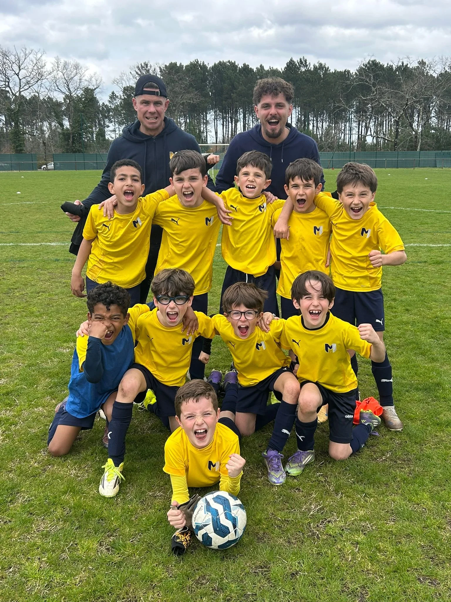 Transition au football à 8 pour nos u9