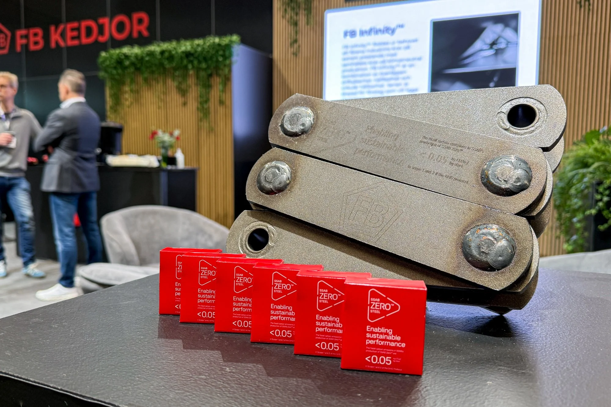 Zero Steel chains launched – FB Ketju is the first chain manufacturer to use SSAB Zero™ steel