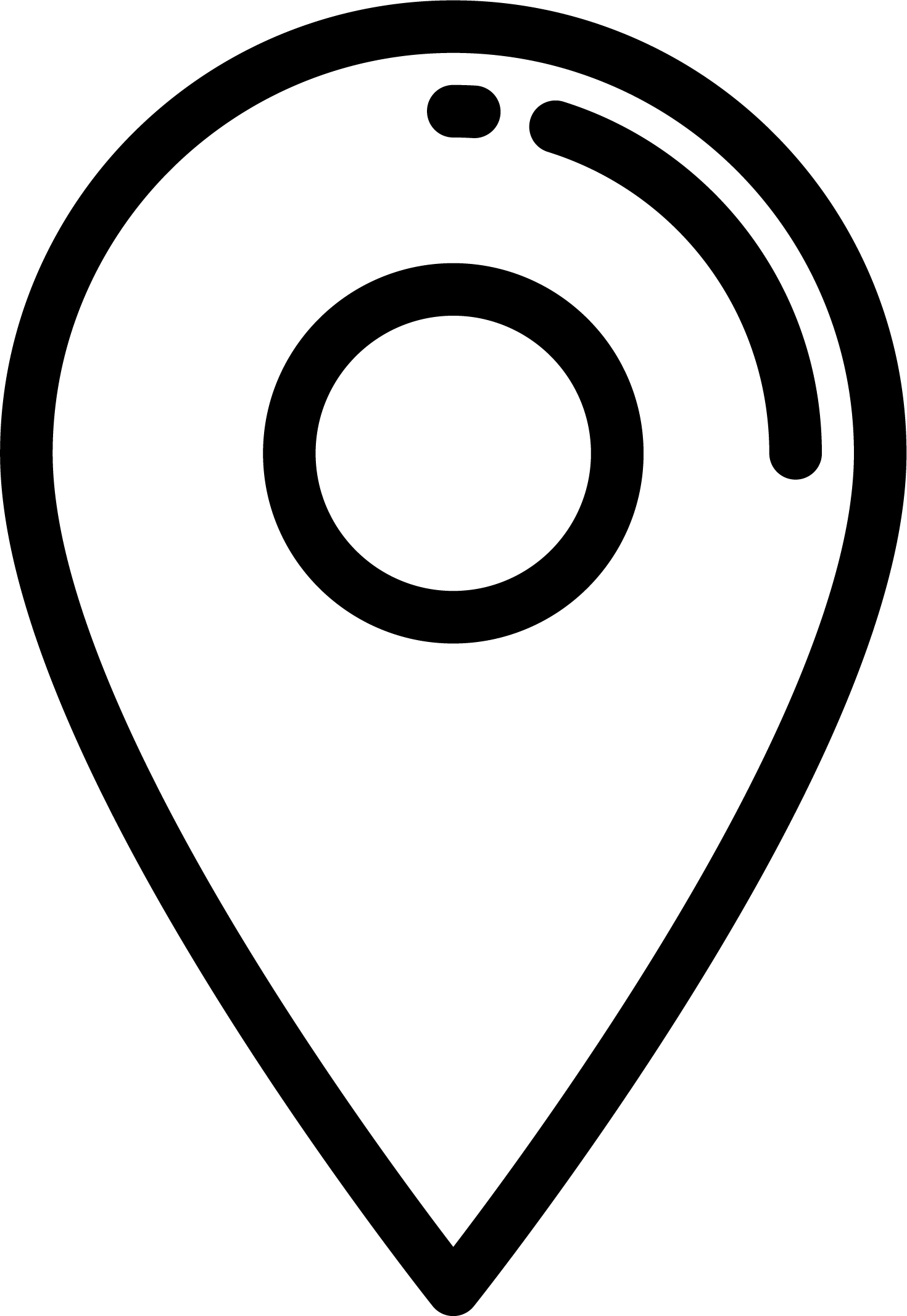 Black background with a white cross in the center.