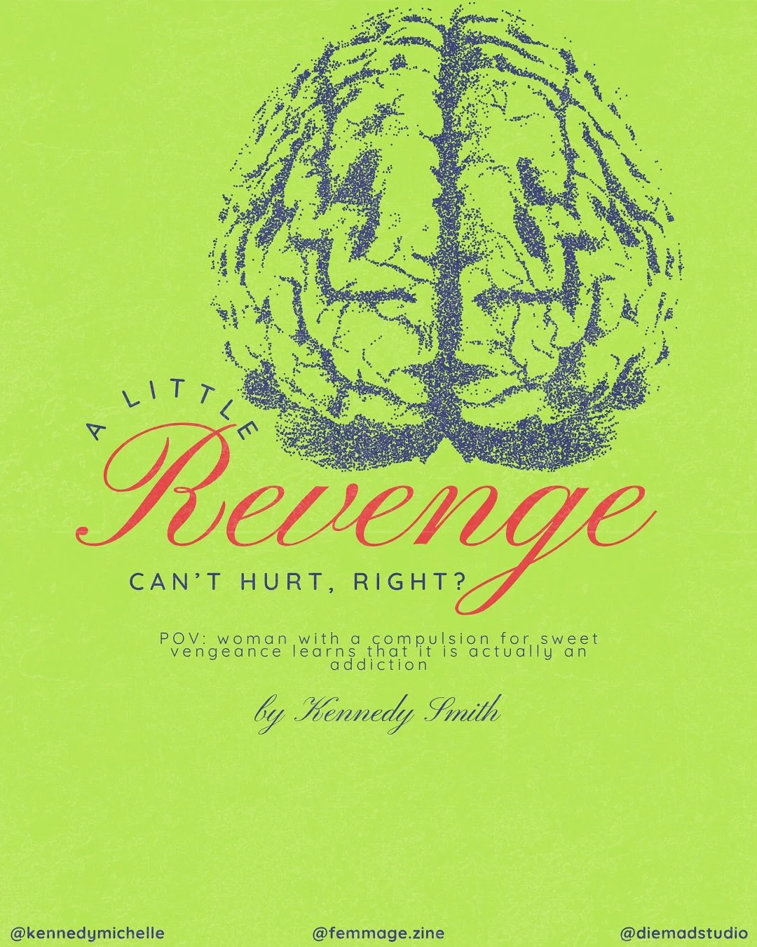POV: woman with a compulsion for sweet vengeance learns that it is actually an addiction 🌀 

@kennedymichelle takes a journey through some acts of revenge that she regrets (and some that she doesn't), bringing in a bit of new scientific research tha
