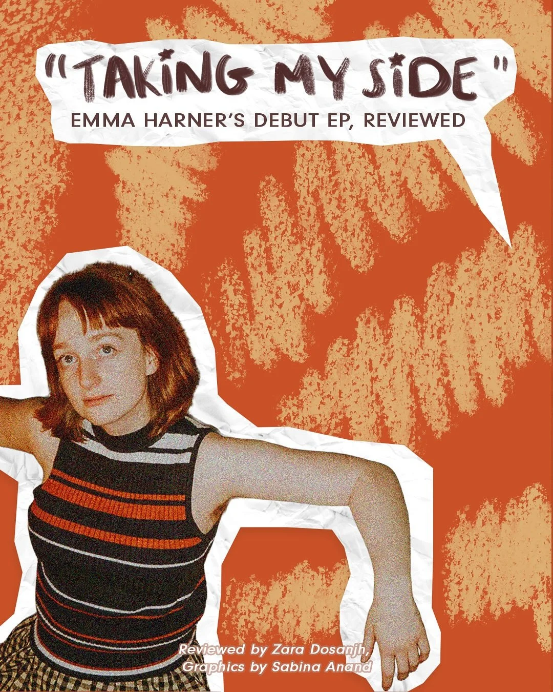 @emmaharner we 🧡🧡🧡 u big time!! 

Read this + other awesome stuff at FemmageZine.com 💻 

Graphics by @projectsbysabina ♡ 

#fyp #explore #newmusicmonday #zine #zinester #feminist #feminism #femaleartists #lgbtq #secretaccount #targetaudience
