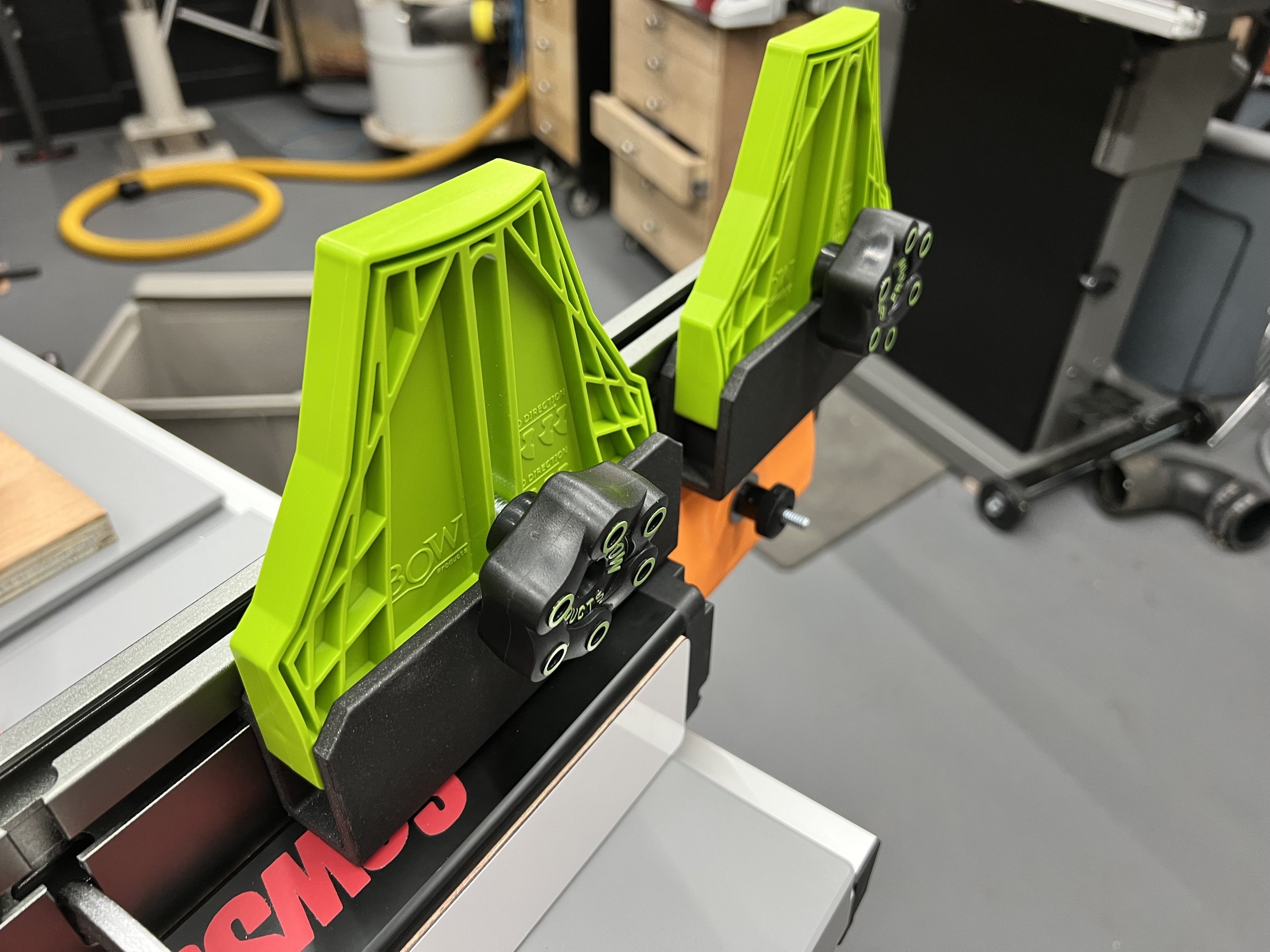 Mounts for you Bow FencePro Featherboard when not in use