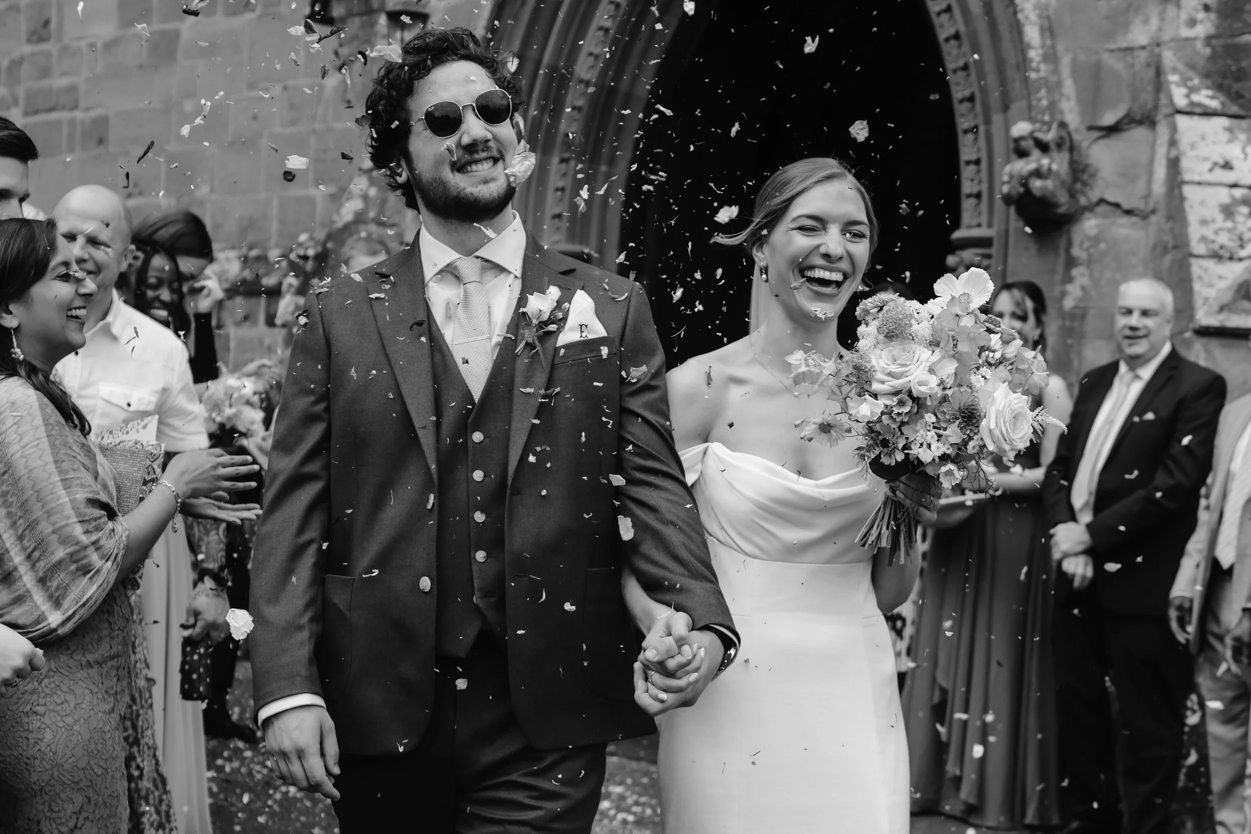 Black and White Wedding Photography