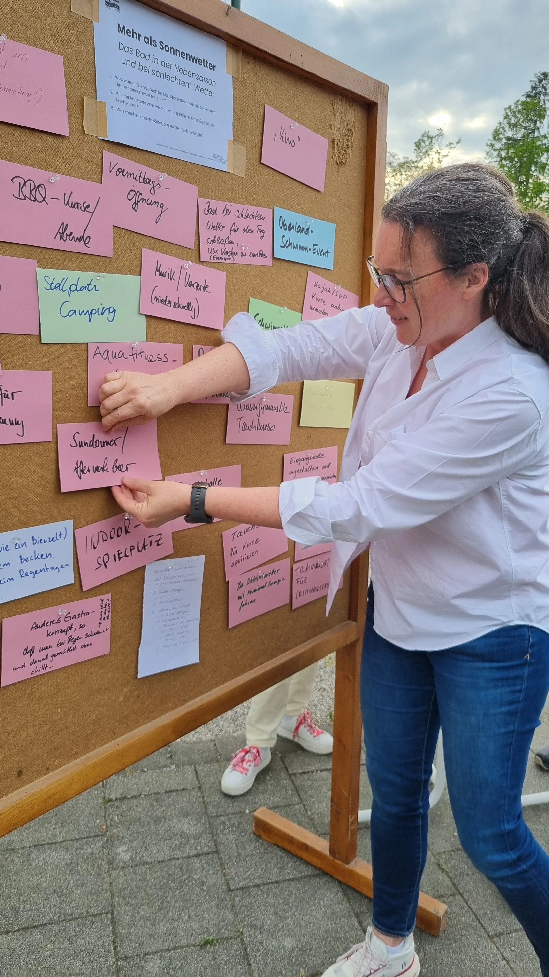 Tanja Brunnhuber, Gestalterin von Zukunftswerkstätten