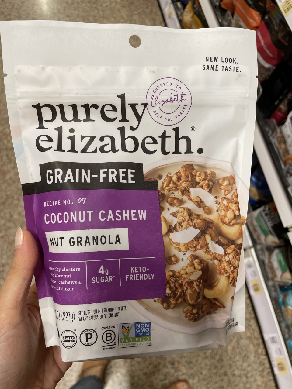 I love the products that Purely Elizabeth brings to market. Clean ingredients while ensuring a great taste. Their range of grain-free granolas is so good is you're tired of an oatmeal granola!