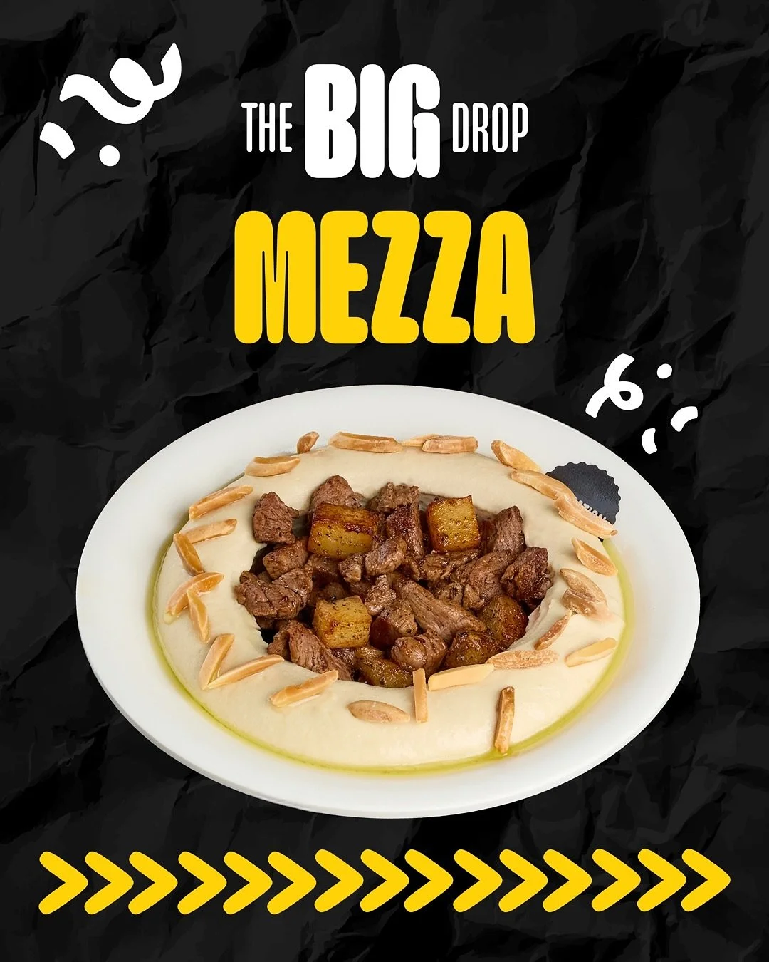 We took hummus... and made it extra 💅 Meet the new trio that&rsquo;s stealing the spotlight: ✨ Hummus Pesto 🔥 Hummus Ras Asfour with Potato 🍒 Hummus Mini Cherry Kebbe

ترى الحمص مو دايم كلاسيك 😉
جرب البيستو، الرّاس عصفور بالبطاطا، والميني كبة تشي