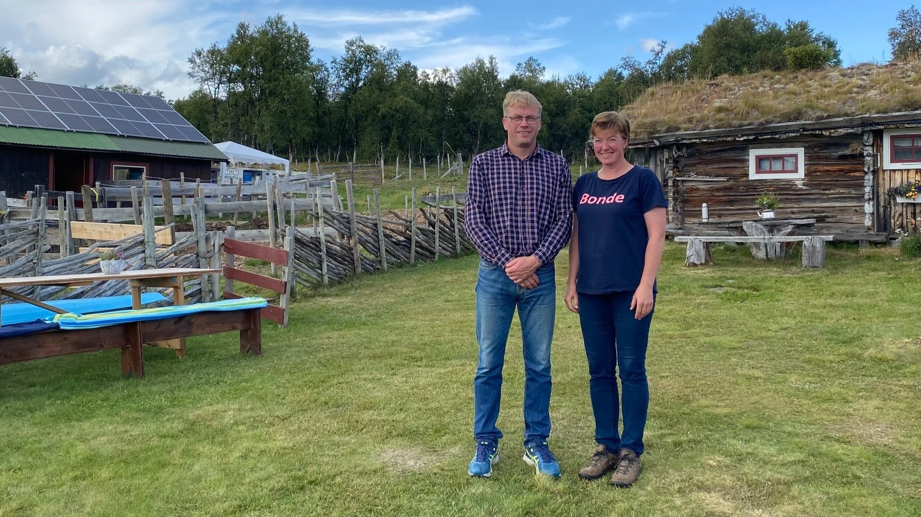 I år stod aggregatet til pynt