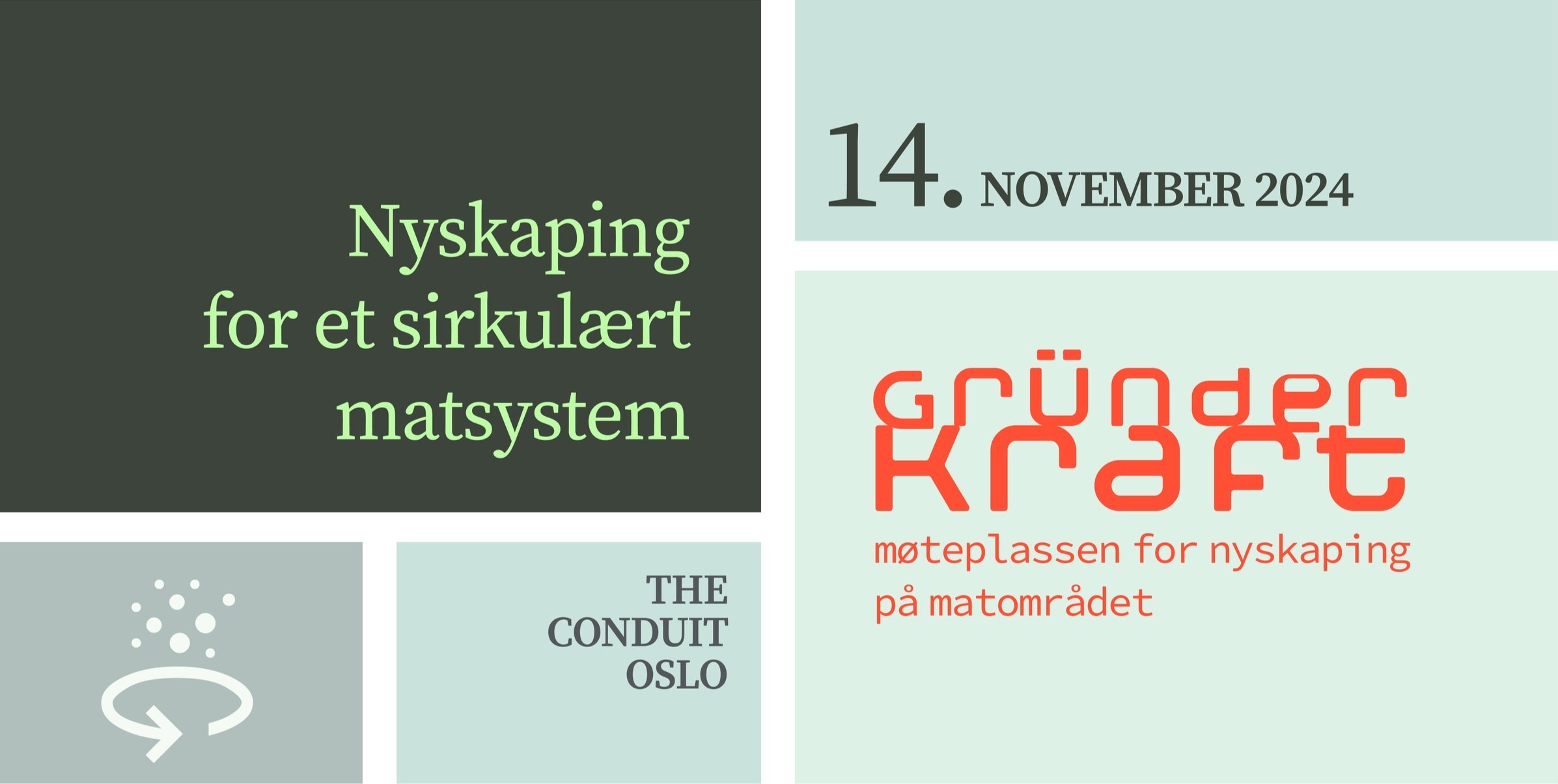 Bli med på Gründerkraft 14. november