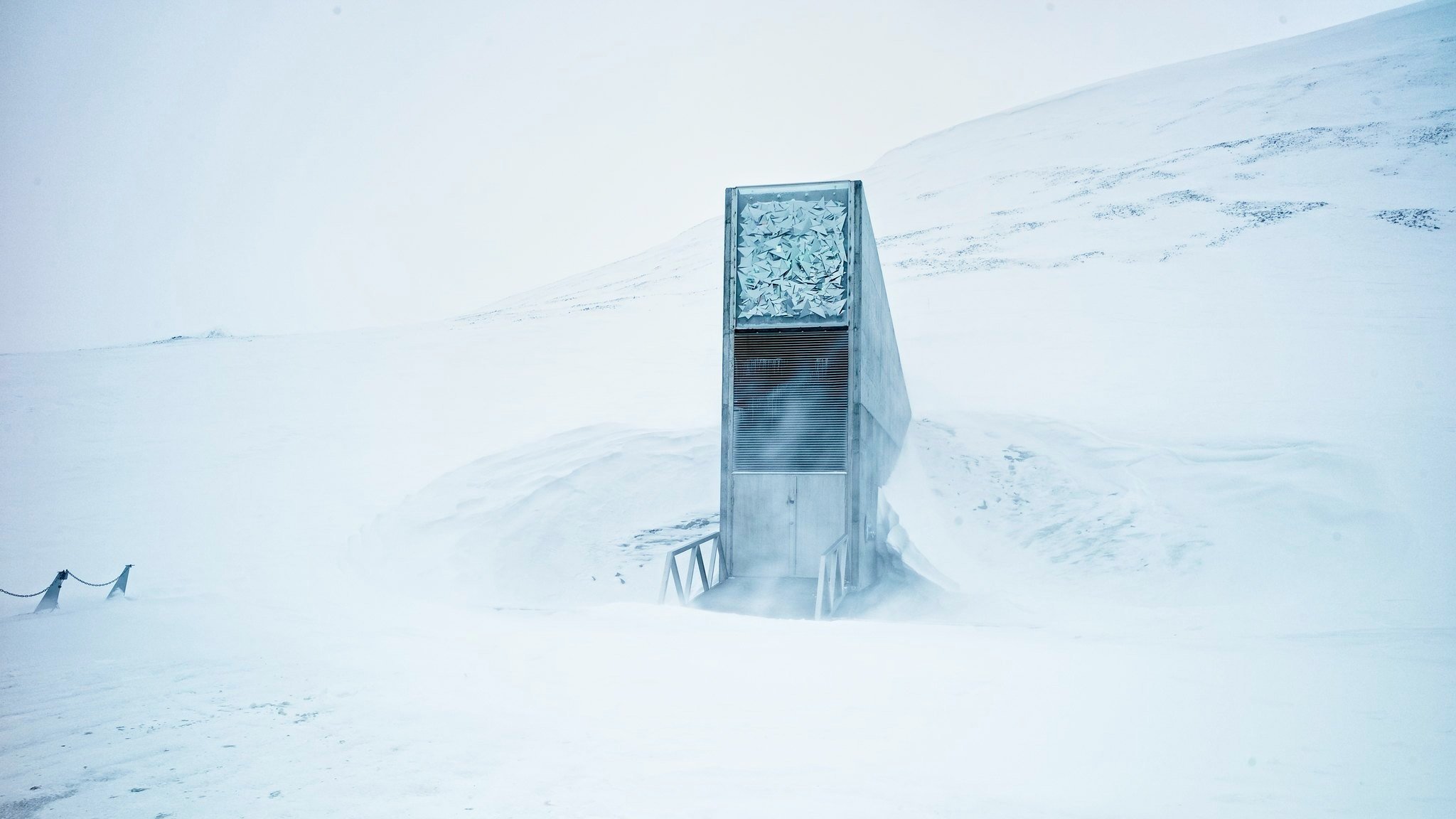 Vi fikk besøk fra frøhvelvet på Svalbard!