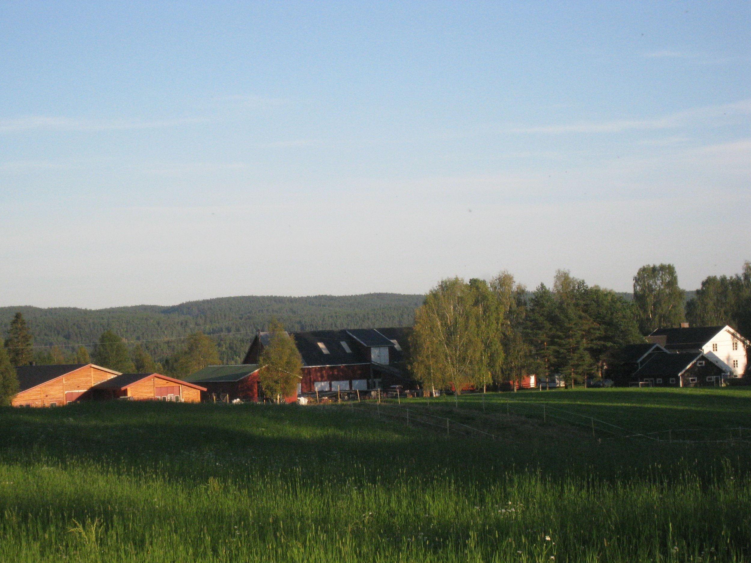 Ruud Nordre gård på Bjørkelangen. Foto: Liv Ragnhild Kongtorp
