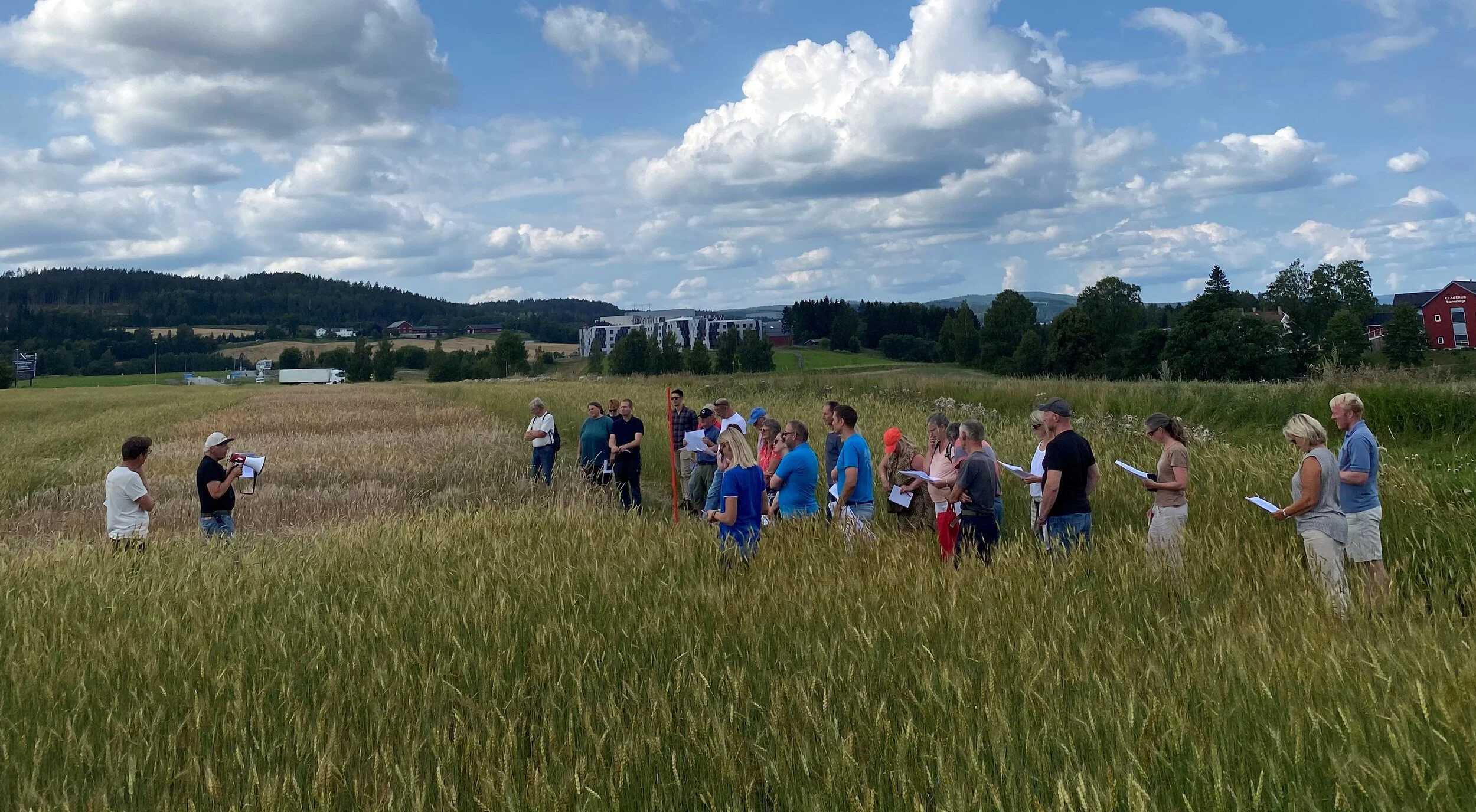 Imponerende kornmangfold på Hellerud gård