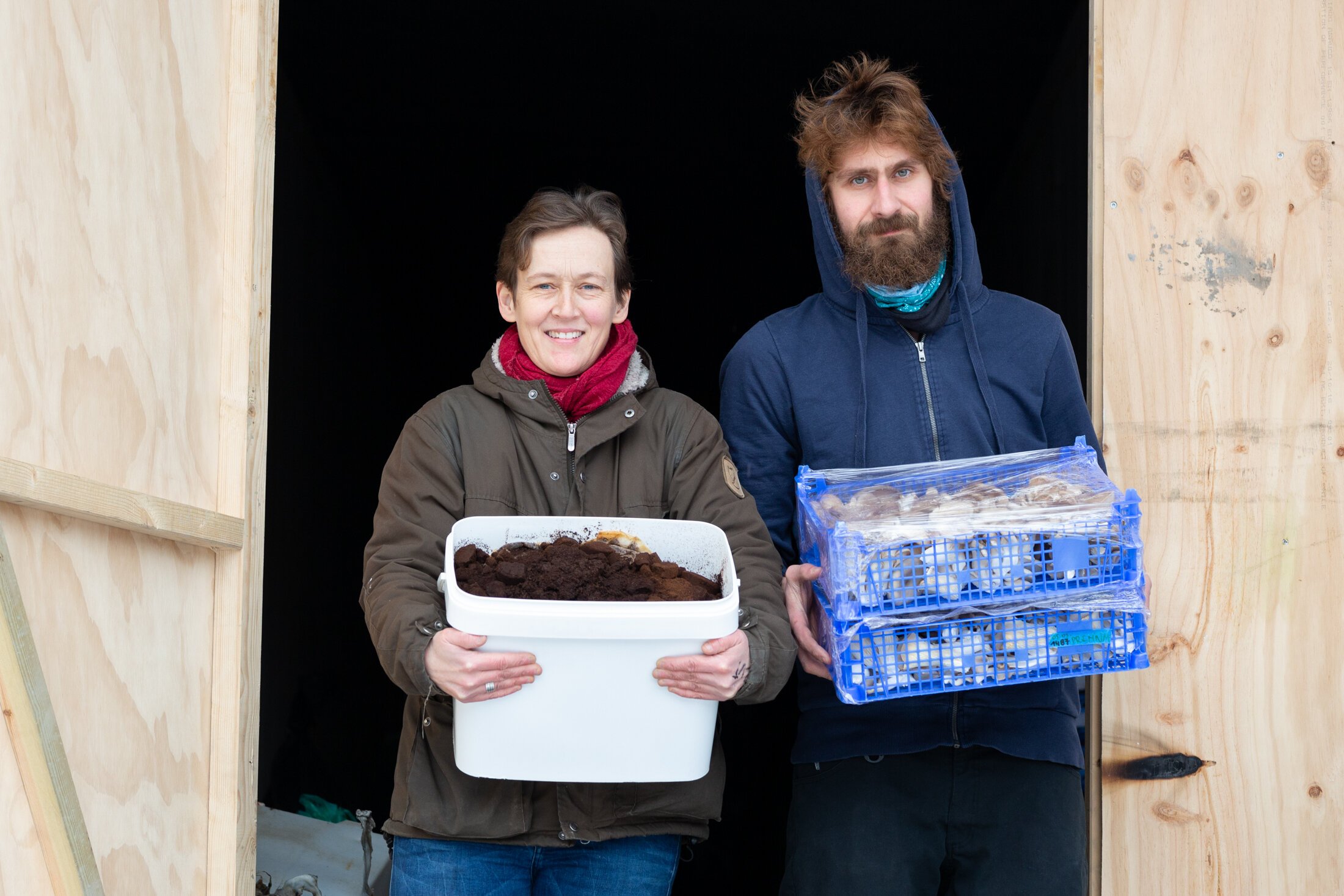 Dyrker gourmetsopp i kaffegrut