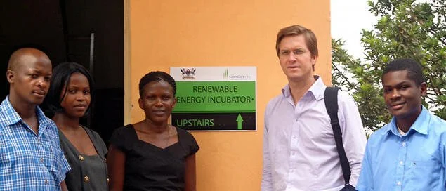 Inkubator for fornybar energi i Uganda
