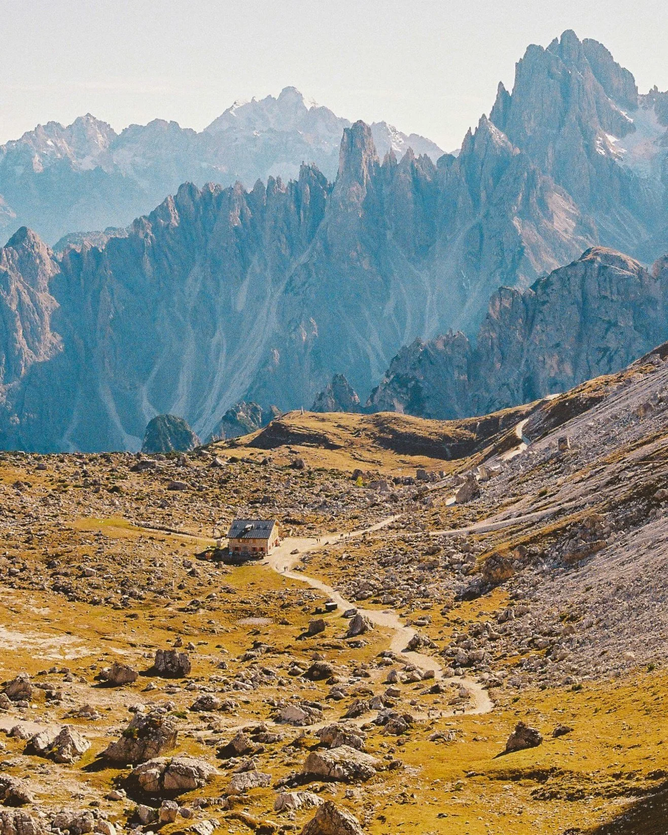 The hike always looks better on film