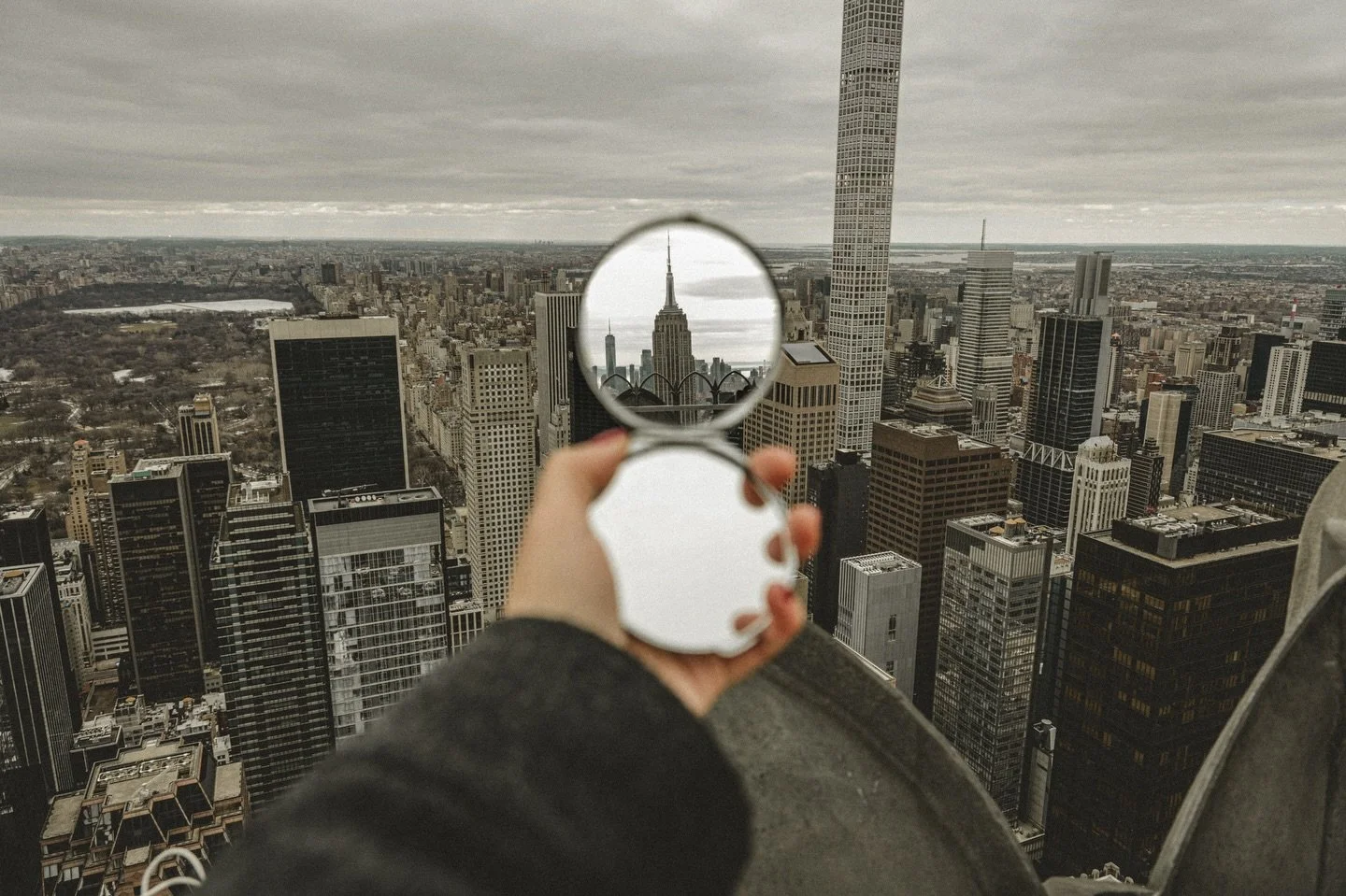 Top of the rock , NYC.