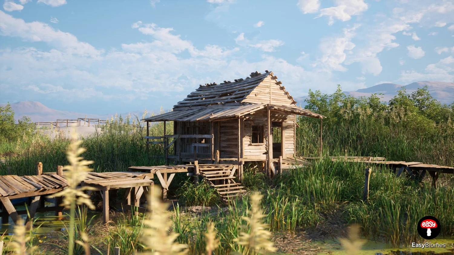 High quality procedural river biome asset for Unreal Engine 5
