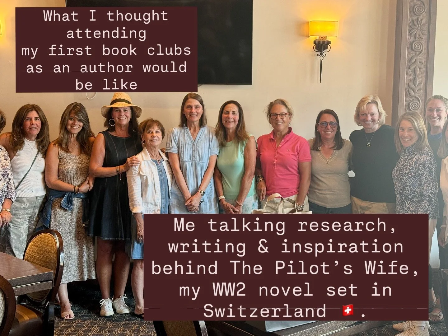 I had no idea what to expect as a debut author attending my first books clubs over the summer and was delighted to discover that readers are the best people! Thank you so much for sharing your stories with me. I&rsquo;m looking forward to attending t