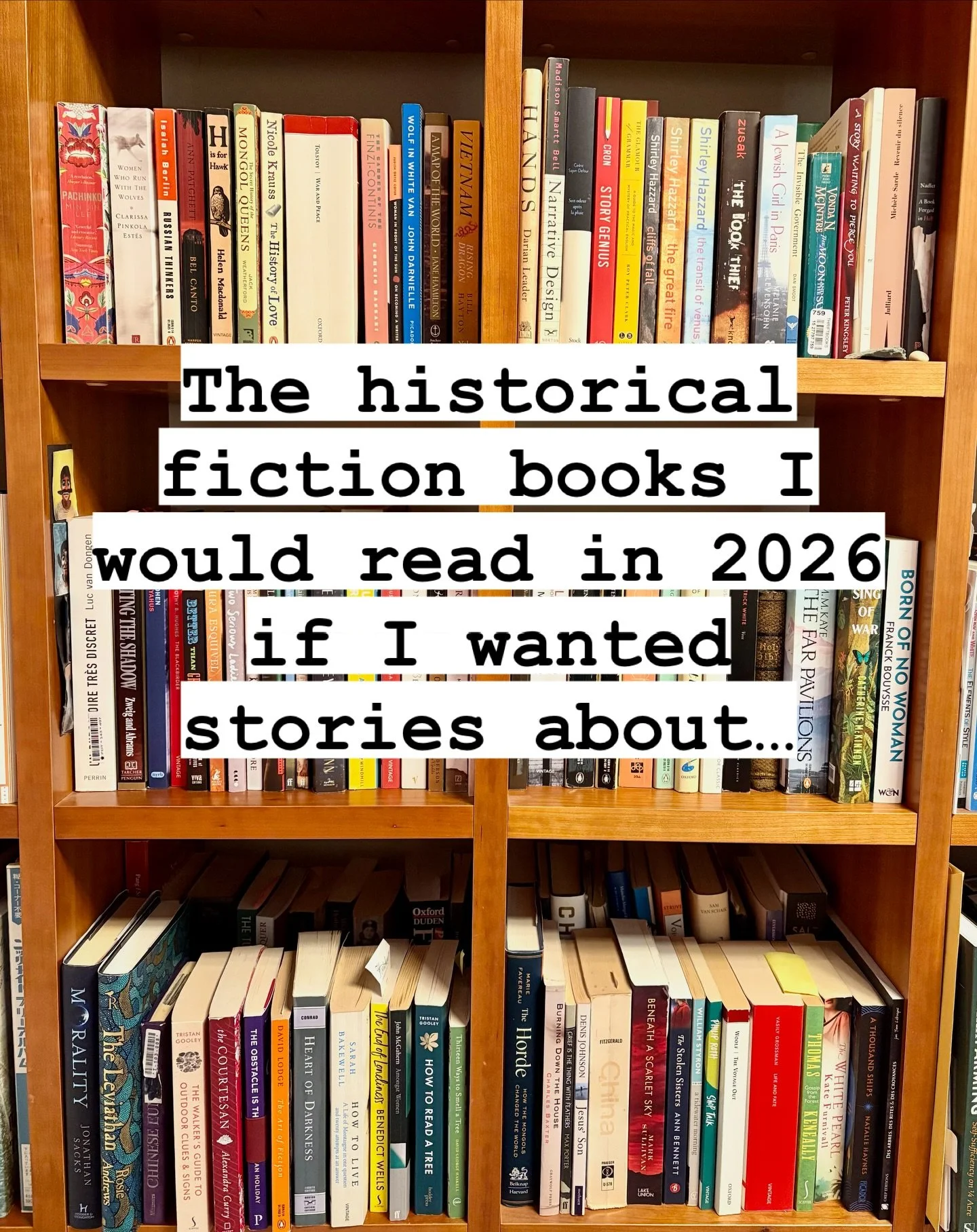2026 is going to be such a great year for historical fiction! Here are three books that I&rsquo;ve preordered (a great way to support authors). The Shock of the Light by @loriinglishall about the emotional impact of WW2 on twins Tessa and Theo; The W