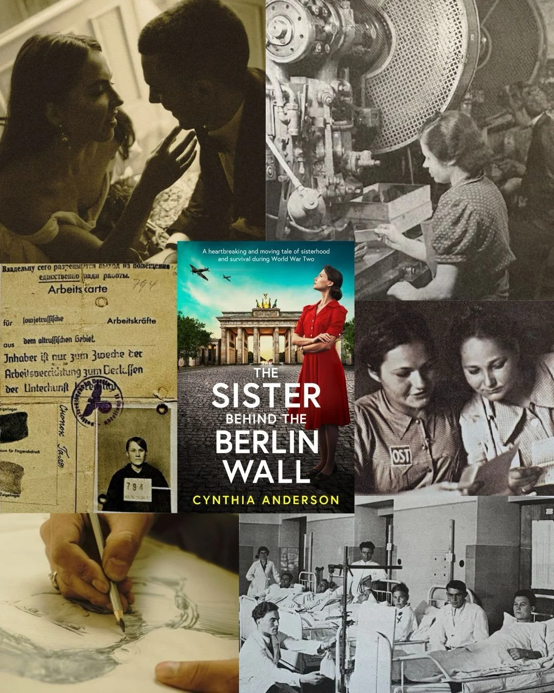 MOOD BOARD: THE SISTER BEHIND THE BERLIN WALL. In 1942, French sisters L&eacute;a and Rose, struggling to survive under Nazi occupation, are sent by the Vichy regime to work in Germany. There, they face the horror and brutality inflicted on female fo