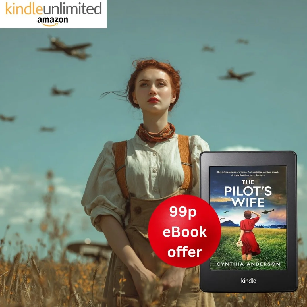 It&rsquo;s nearly the one year anniversary of the publication of THE PILOT&rsquo;S WIFE and to celebrate, my publisher is offering the ebook for only .99p in the U.K. today! Link in my bio! @emblabooks #historicalfictionreads #switzerlandww2 #ww2hist
