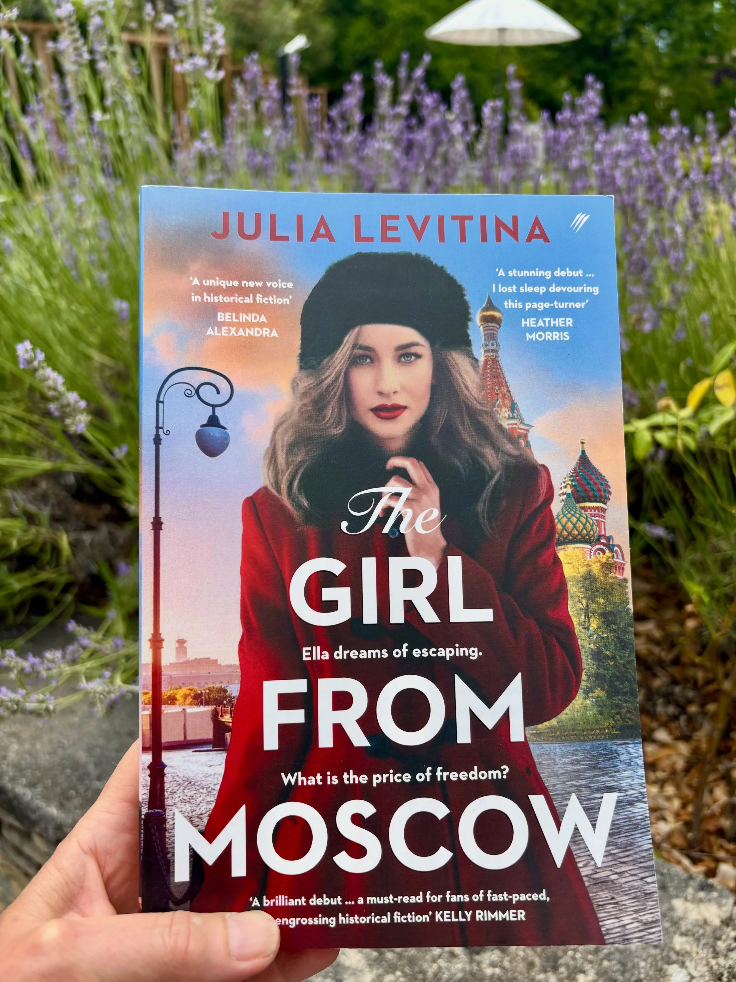 An Australian friend visiting Geneva for a few days brought me this novel from the talented writer @julialevitinaauthor! Julia and I became friends after we both entered the historical novel society first chapters contest in 2025!! So excited to read
