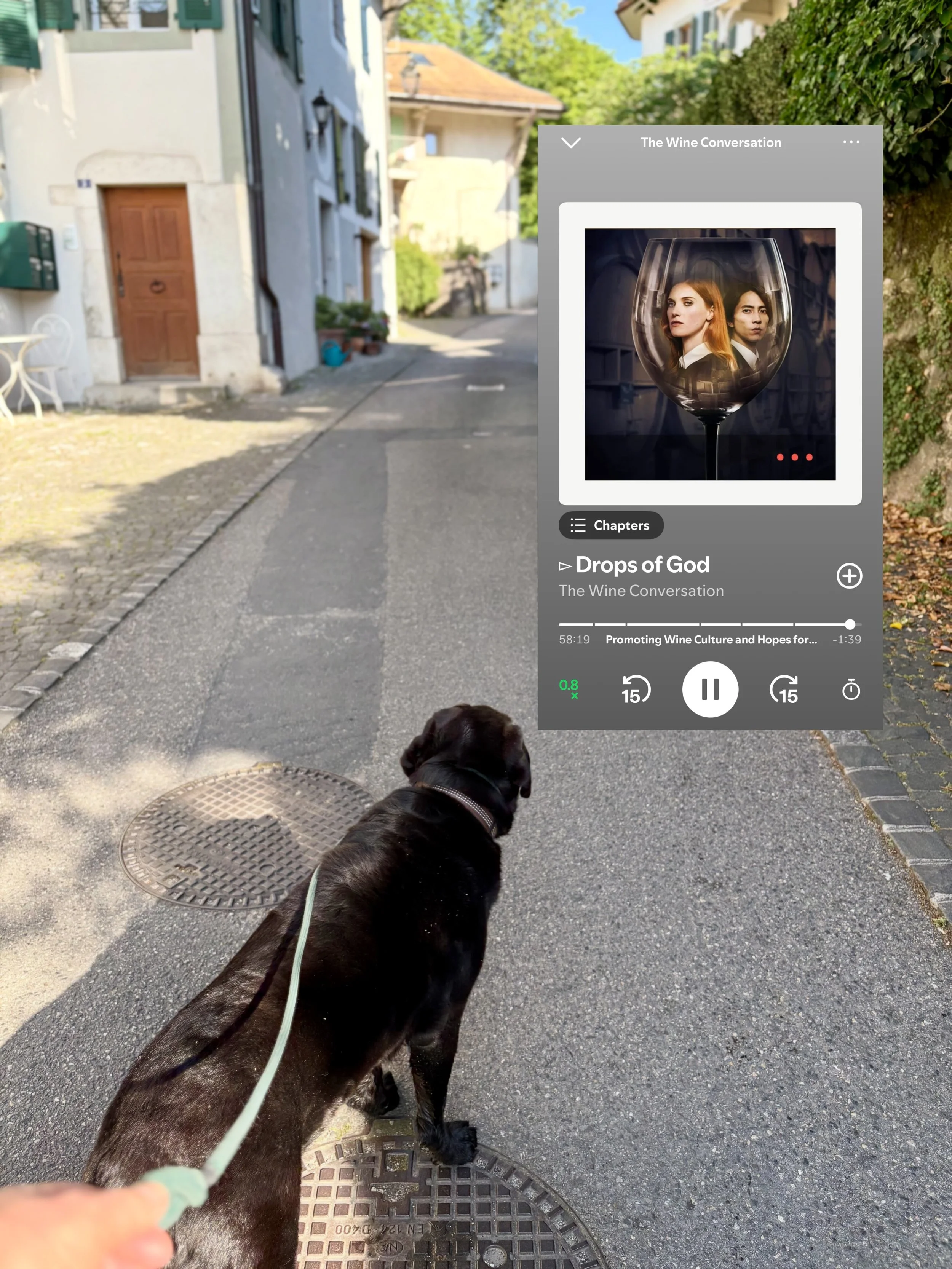 On my morning walk, I listened to The Wine Conversation&rsquo;s episode with S&eacute;bastien Prada, the wine consultant for Drops of God. Alongside the two main characters&mdash;Camille L&eacute;ger and Issei Tomine&mdash;Prada says wine is the thir