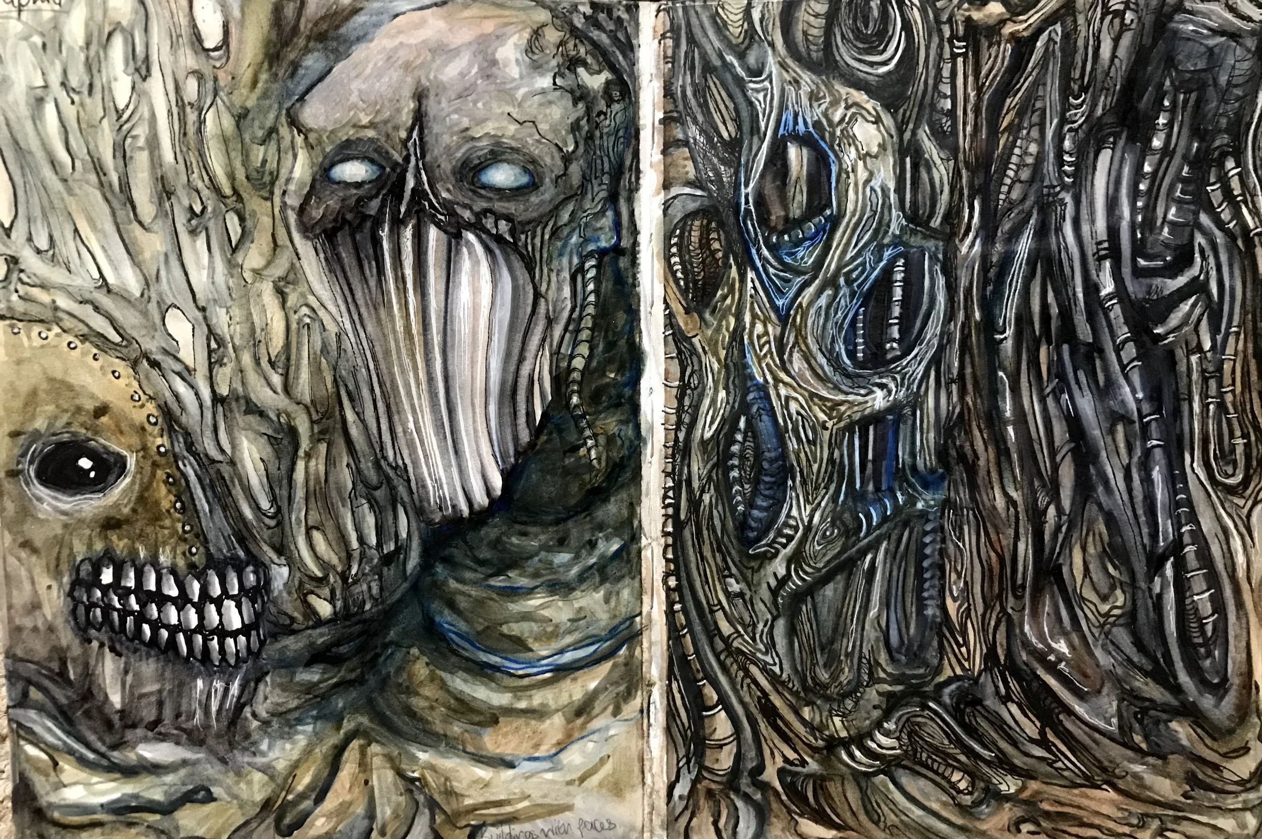 Sketchbook Work 2018-2019