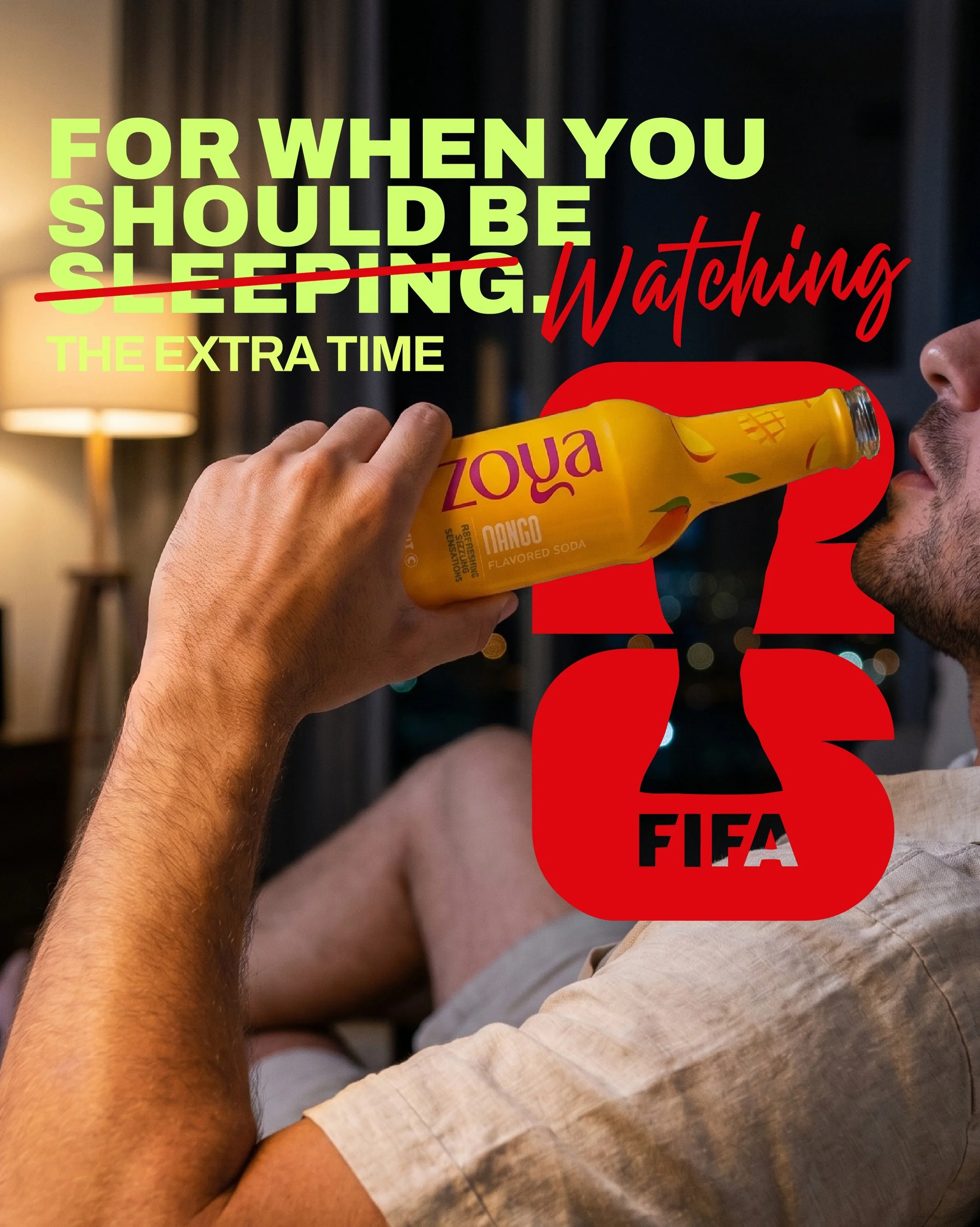 زويا لكل لحظة و كل غووووول ⚽️ 
#drinkzoya #worldcup26 #vamos #watchparty