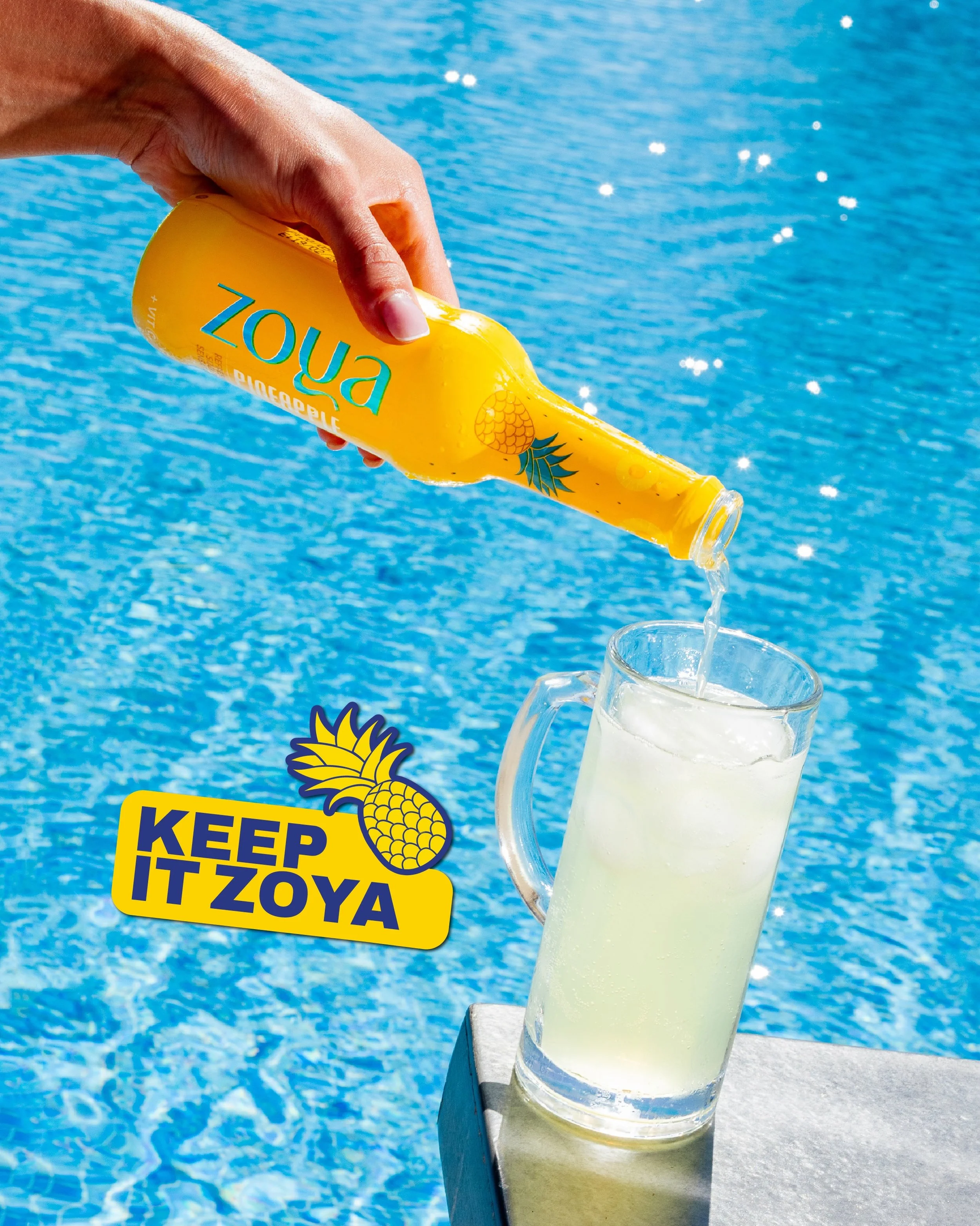 If summer had a flavor&hellip; 🍍💦
Tag the person you&rsquo;re stealing this from.