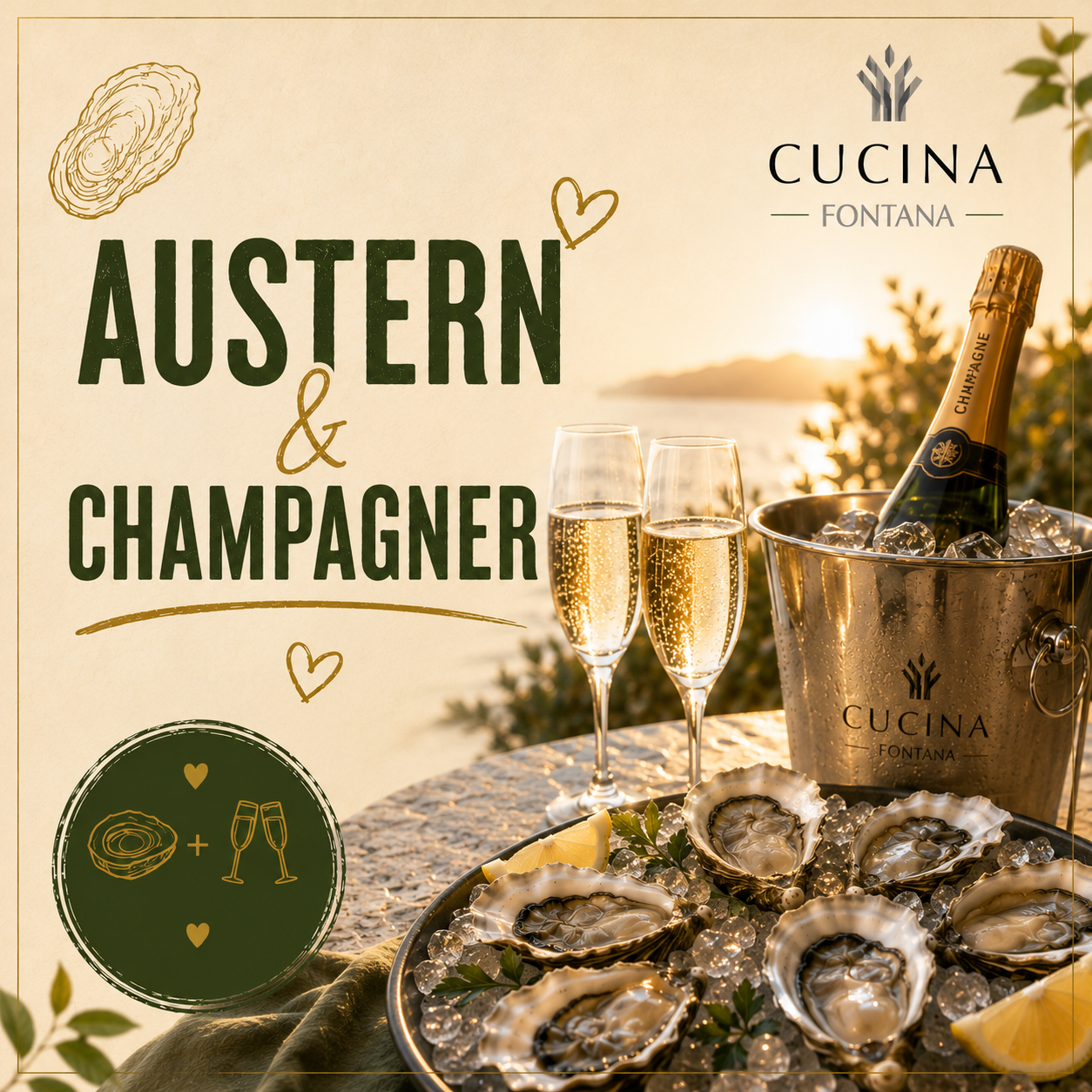 Austern &amp; Champagner