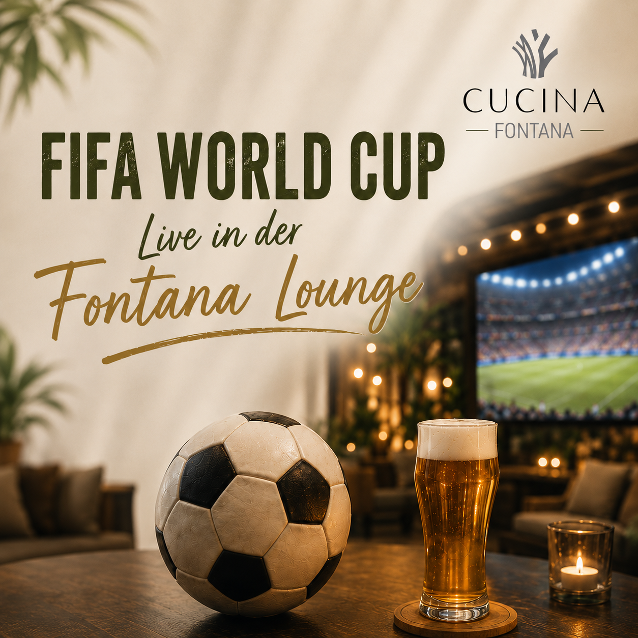 Die WM in der FONTANA LOUNGE