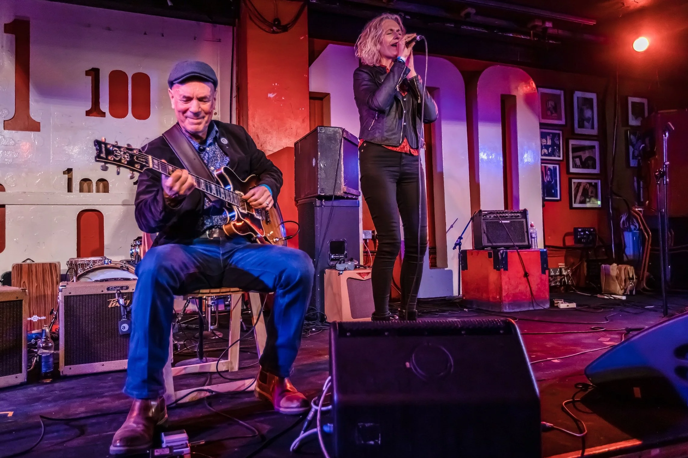 100 Club, Oxford Street. Tuesday Blues for Solid Entertainments.