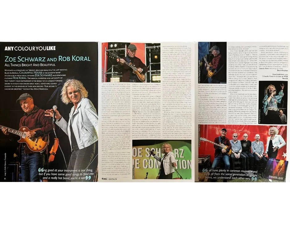 Feature Interview with Steve Morphew - Blues In Britain ‘Any Colour You Like’ Issue 288 December 2025 