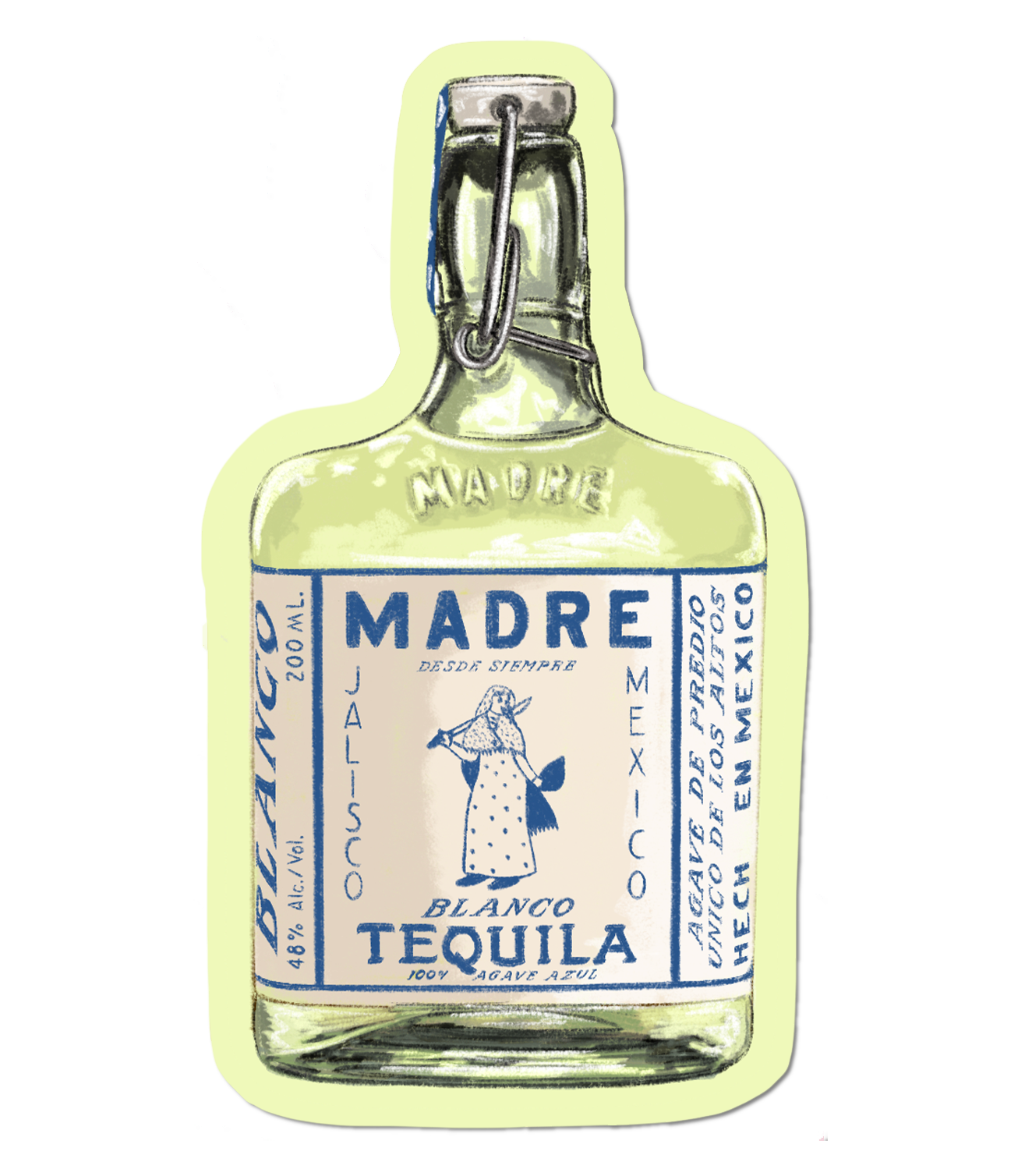 Tiquila - Glossy Sticker.png