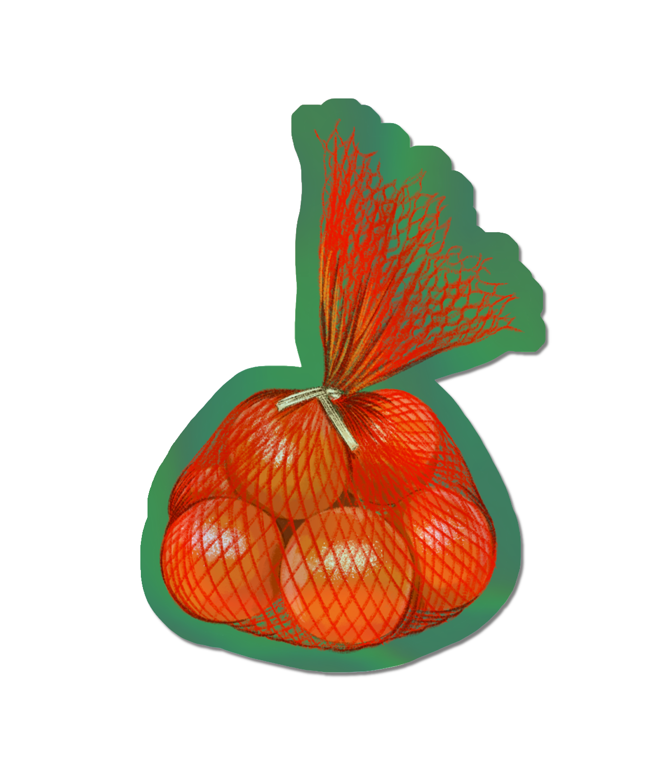 Oranges - Holographic Sticker.png